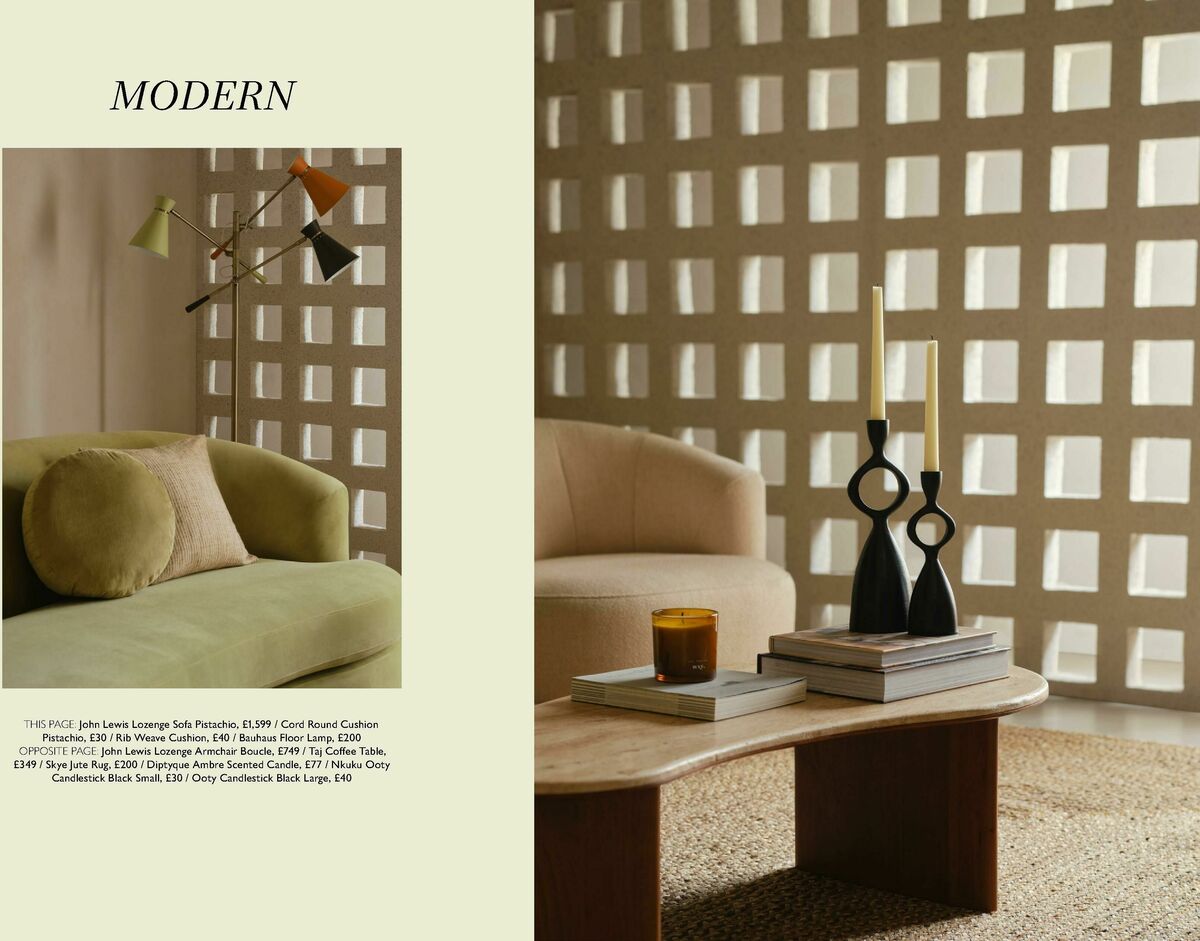 John Lewis Home Spring Offers from 10 March