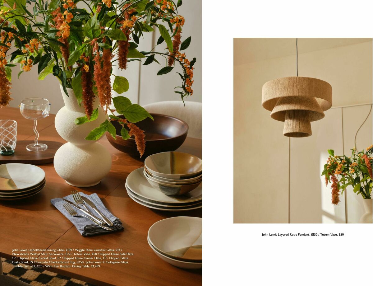 John Lewis Home Spring Offers from 10 March