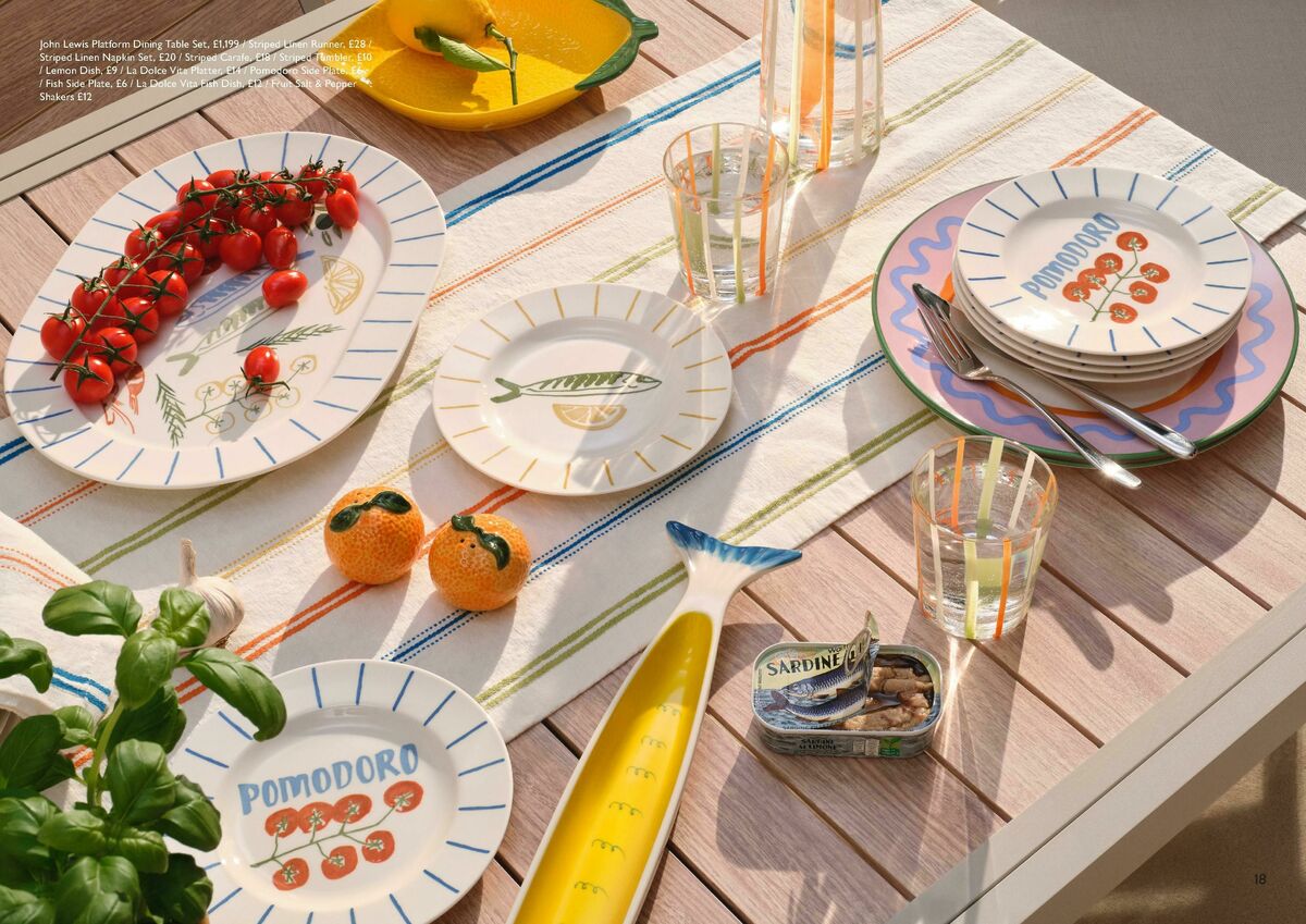 John Lewis Outdoor Offers from 20 March