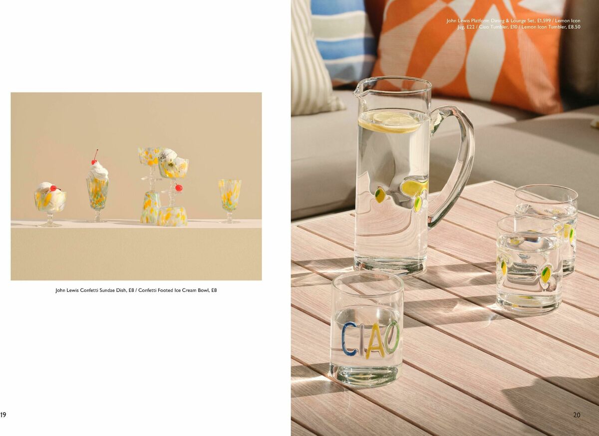 John Lewis Outdoor Offers from 20 March