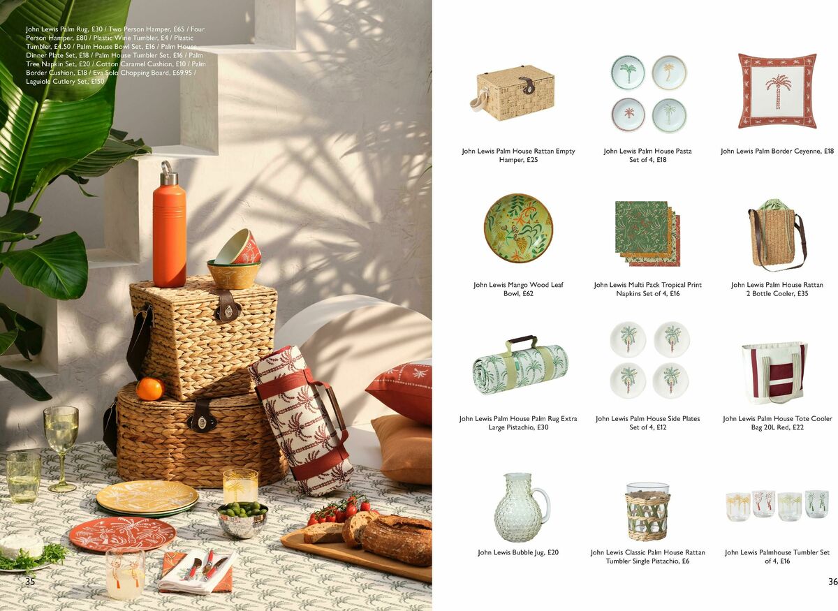 John Lewis Outdoor Offers from 20 March