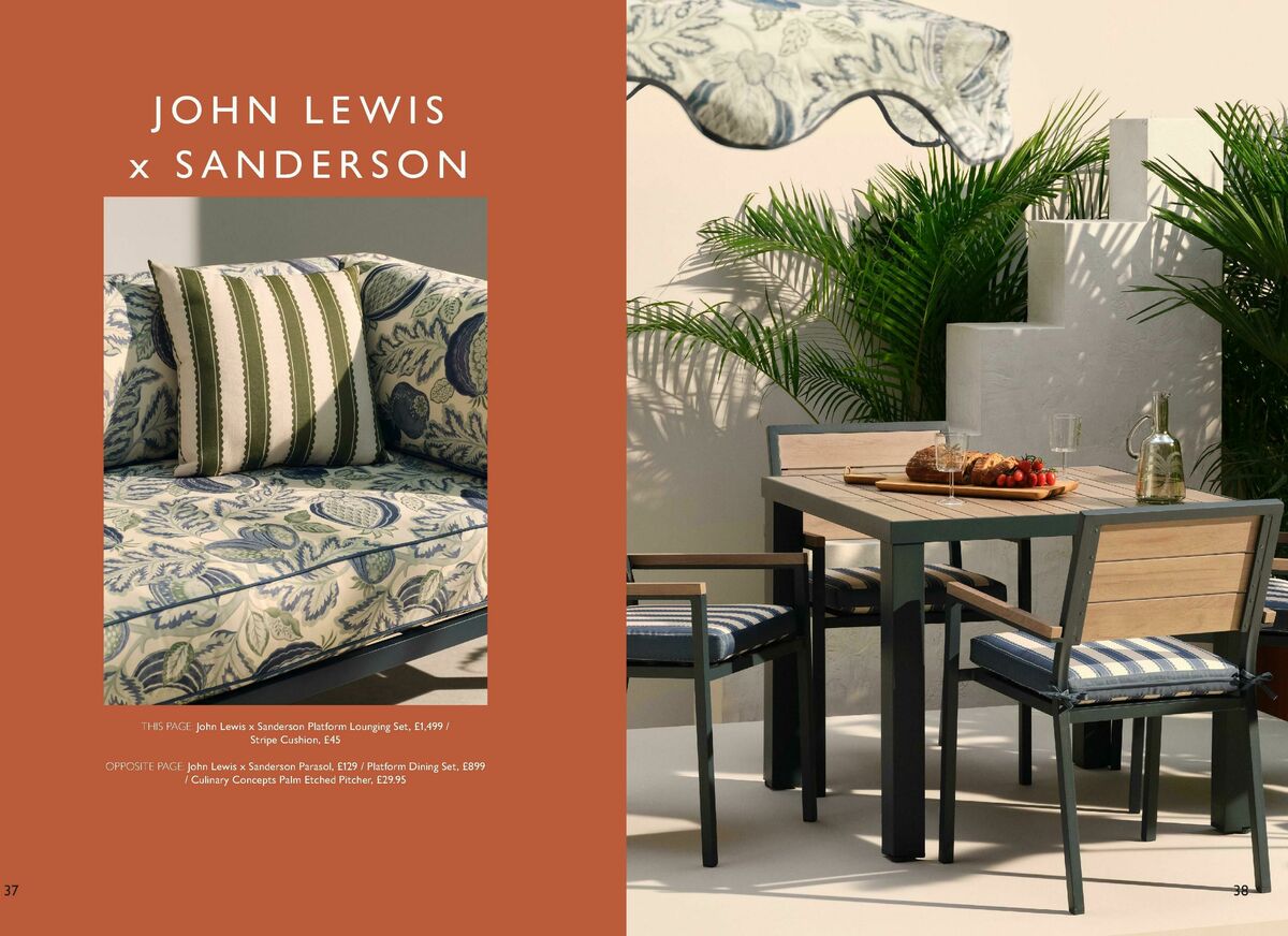 John Lewis Outdoor Offers from 20 March