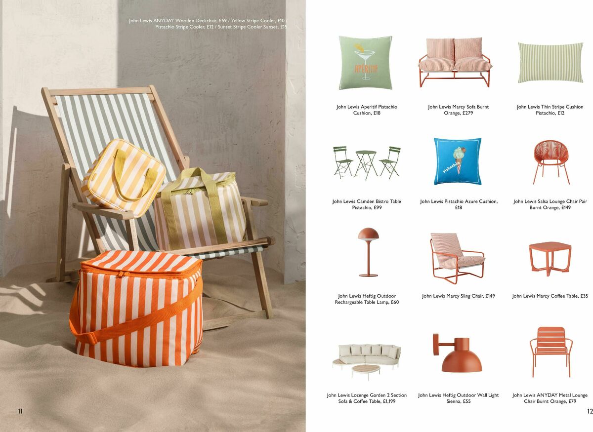 John Lewis Outdoor Offers from 20 March