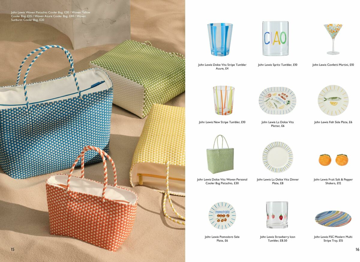 John Lewis Outdoor Offers from 20 March