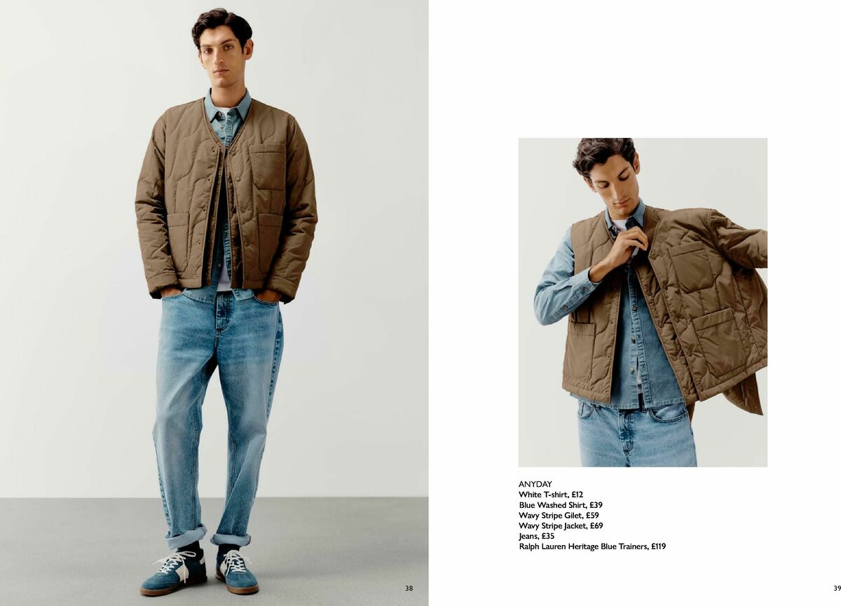 John Lewis Menswear Offers from 20 March