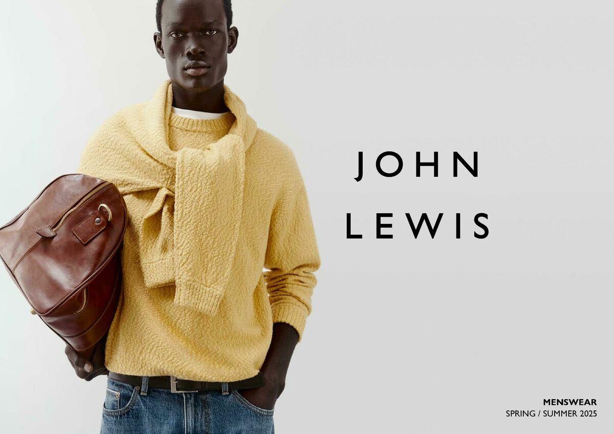 John Lewis Menswear Offers from 20 March