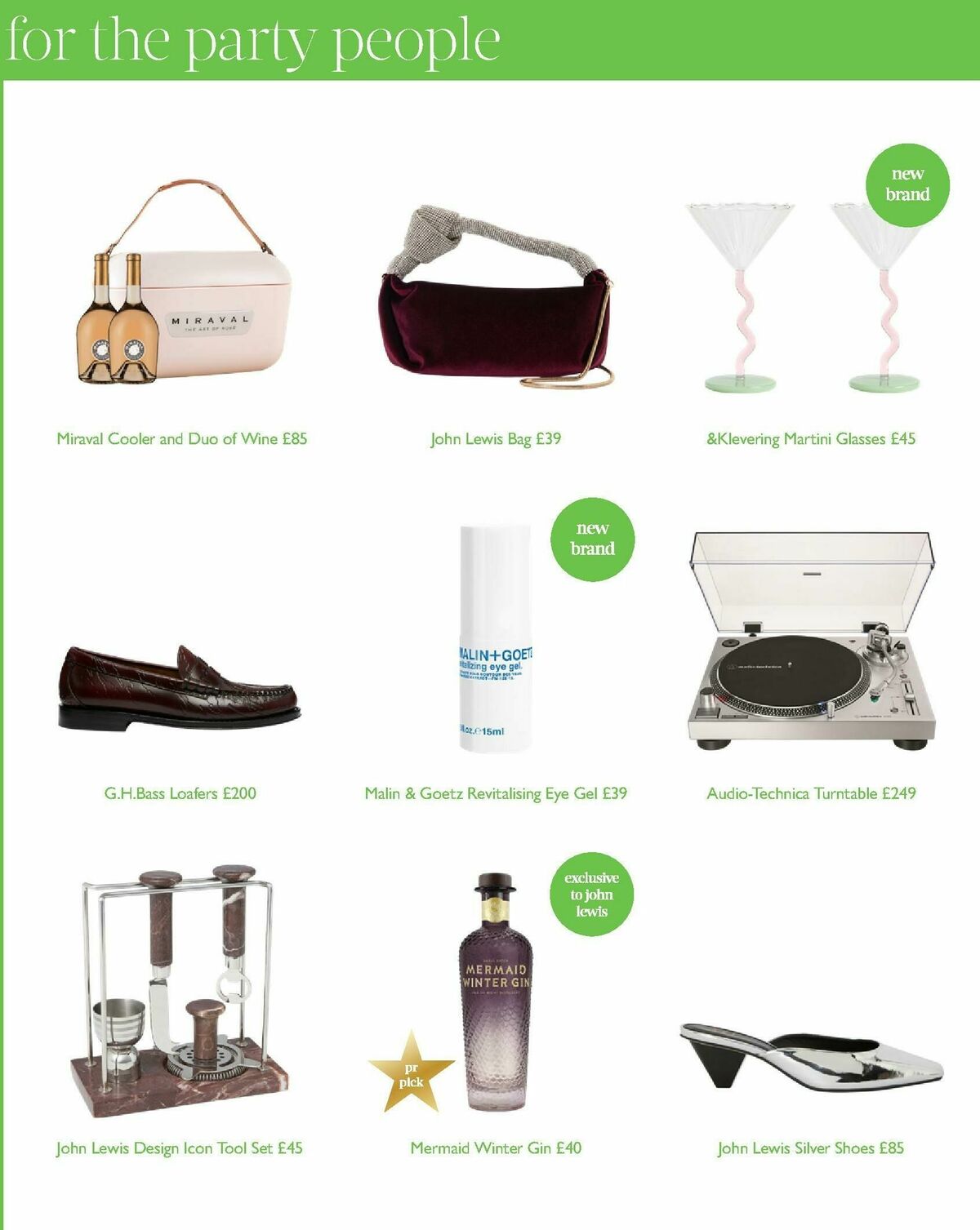 John Lewis Christmas Gift Guide Offers from 27 October
