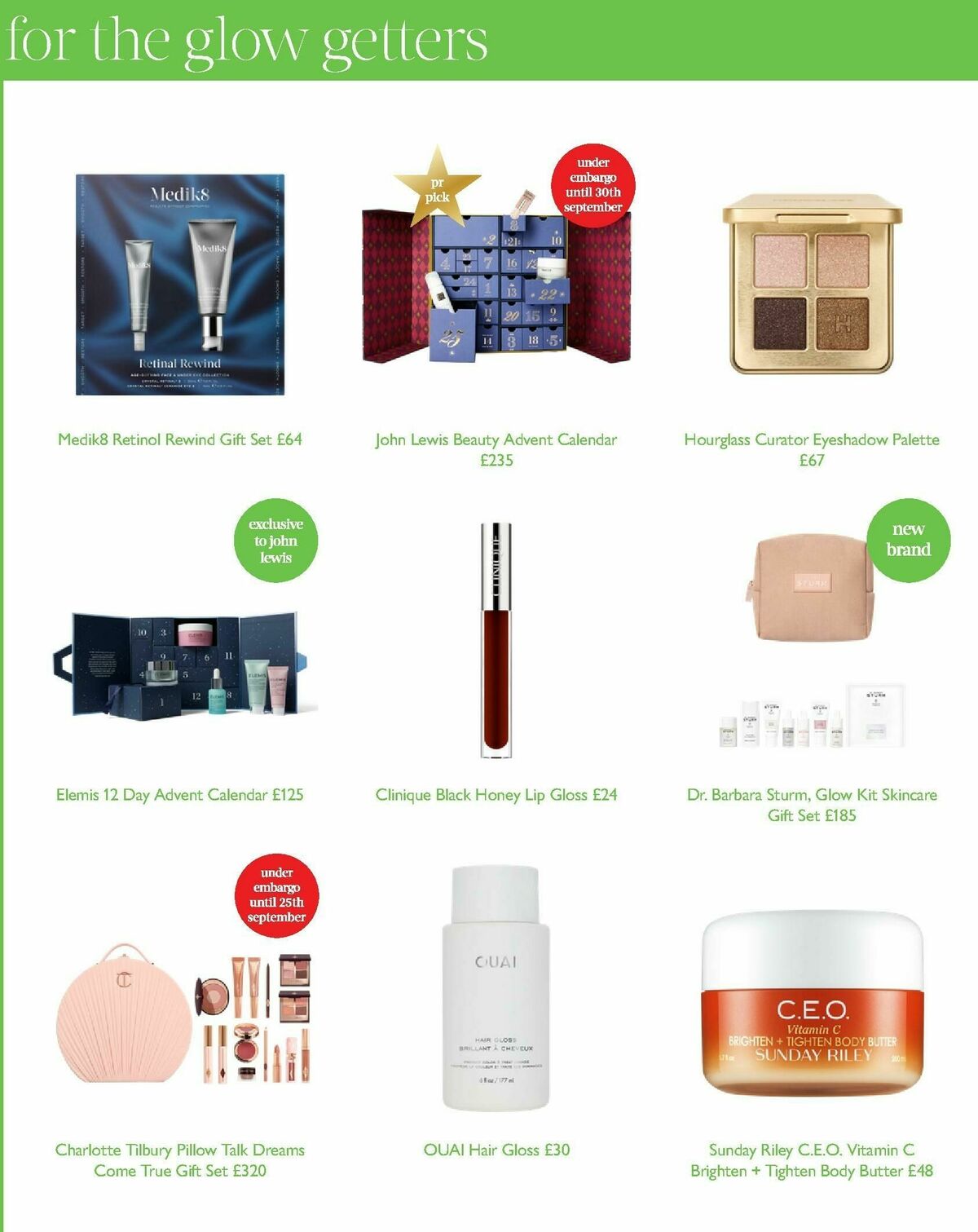 John Lewis Christmas Gift Guide Offers from 27 October