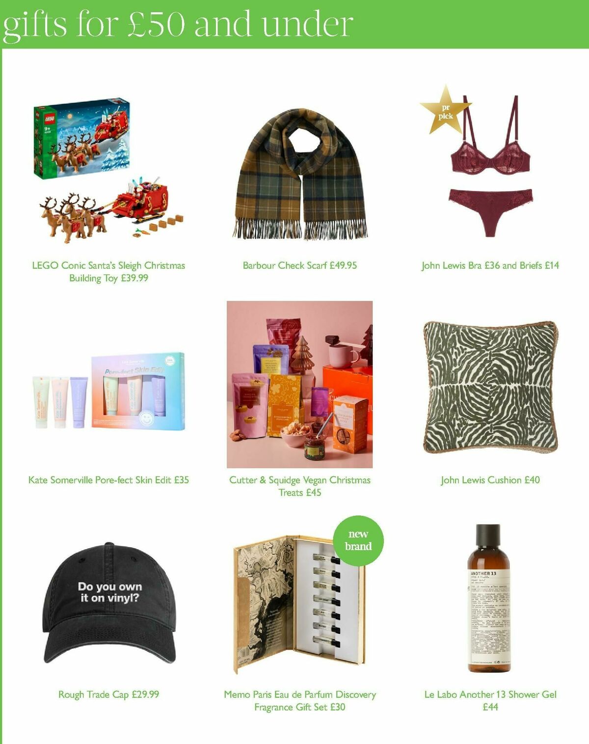 John Lewis Christmas Gift Guide Offers from 27 October