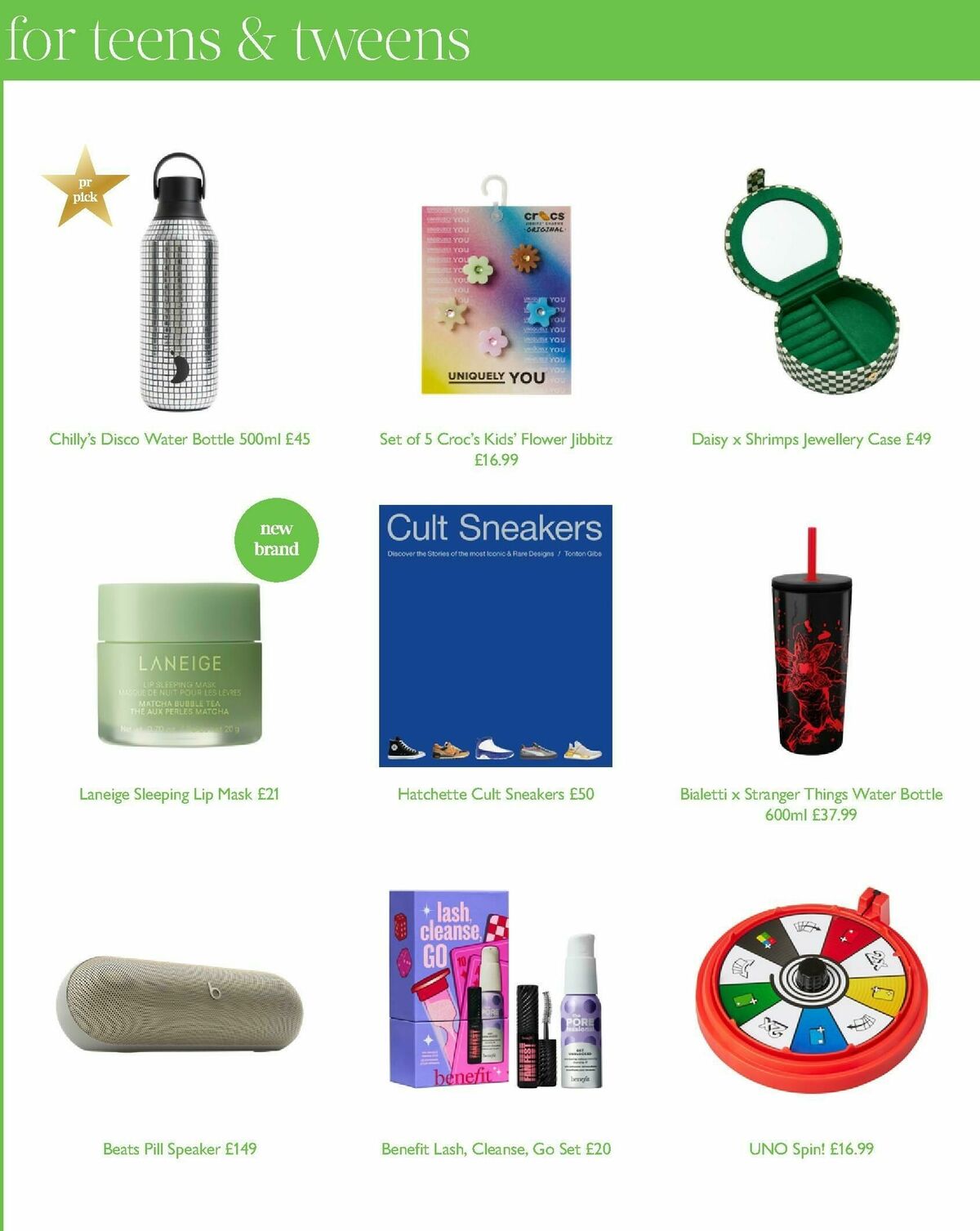 John Lewis Christmas Gift Guide Offers from 27 October