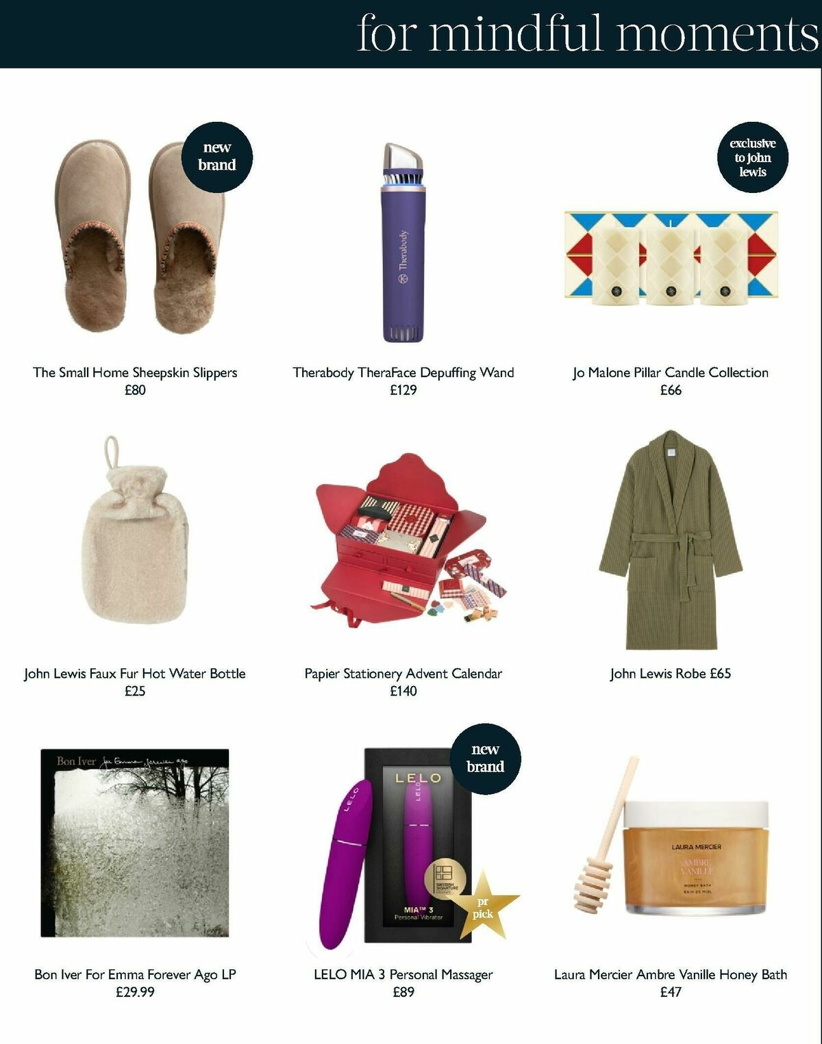 John Lewis Christmas Gift Guide Offers from 27 October