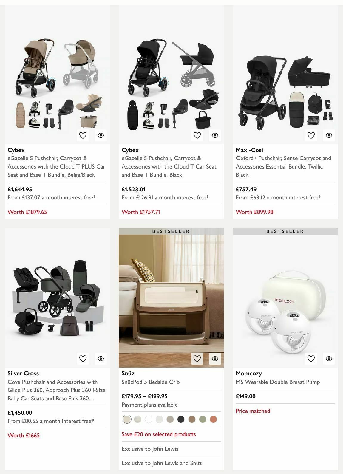 John Lewis Offers from 29 December