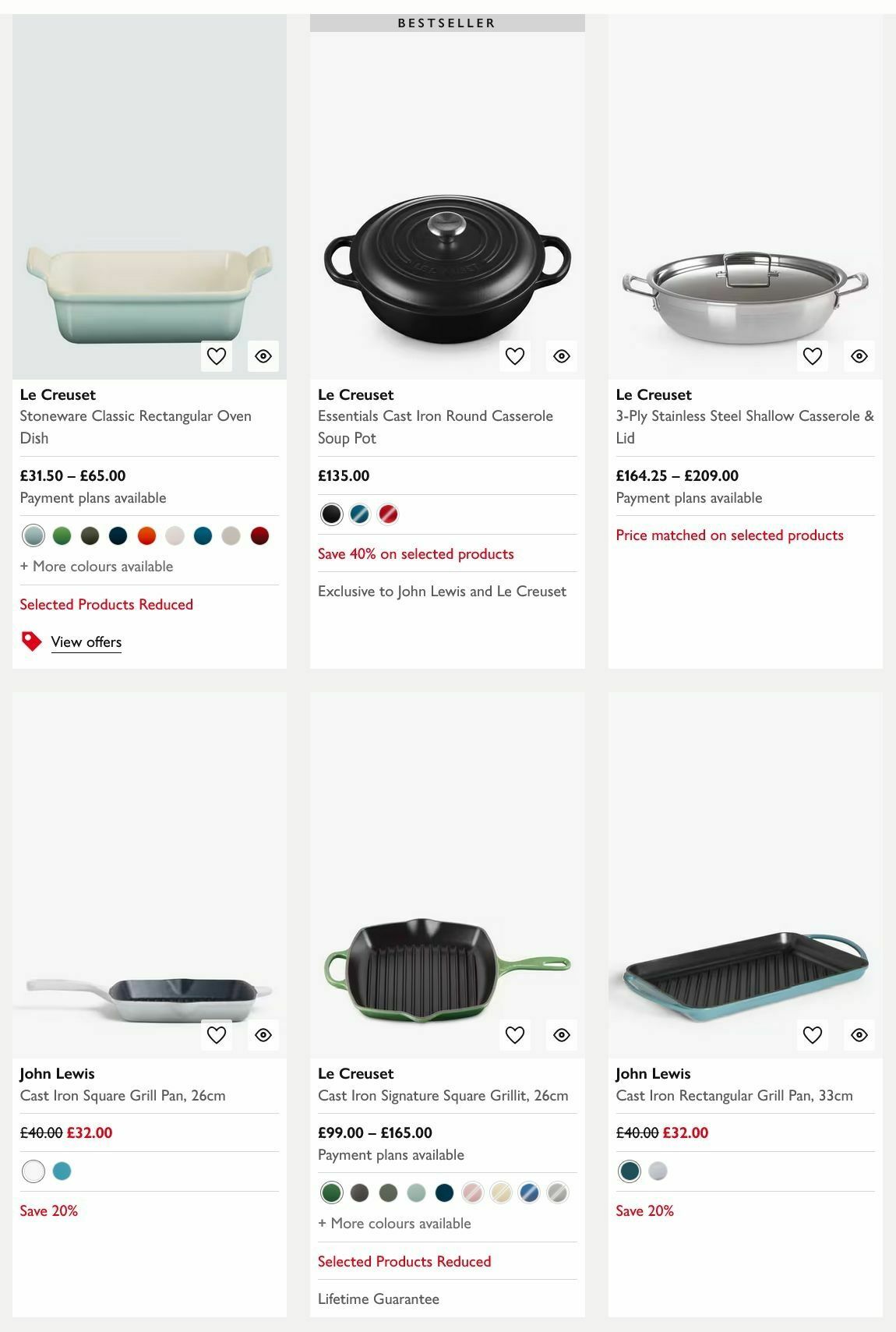 John Lewis Offers from 29 December