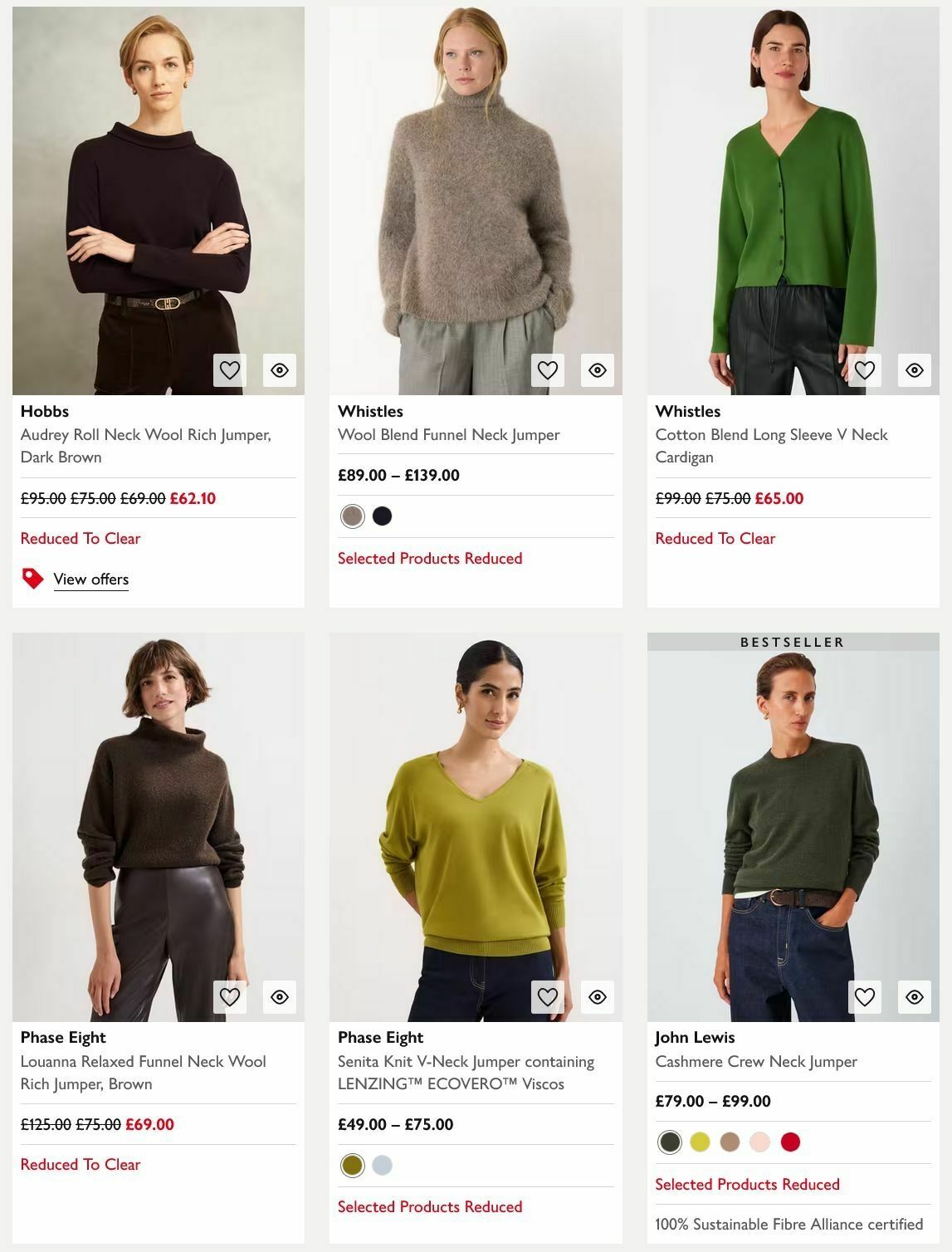 John Lewis Offers from 29 December