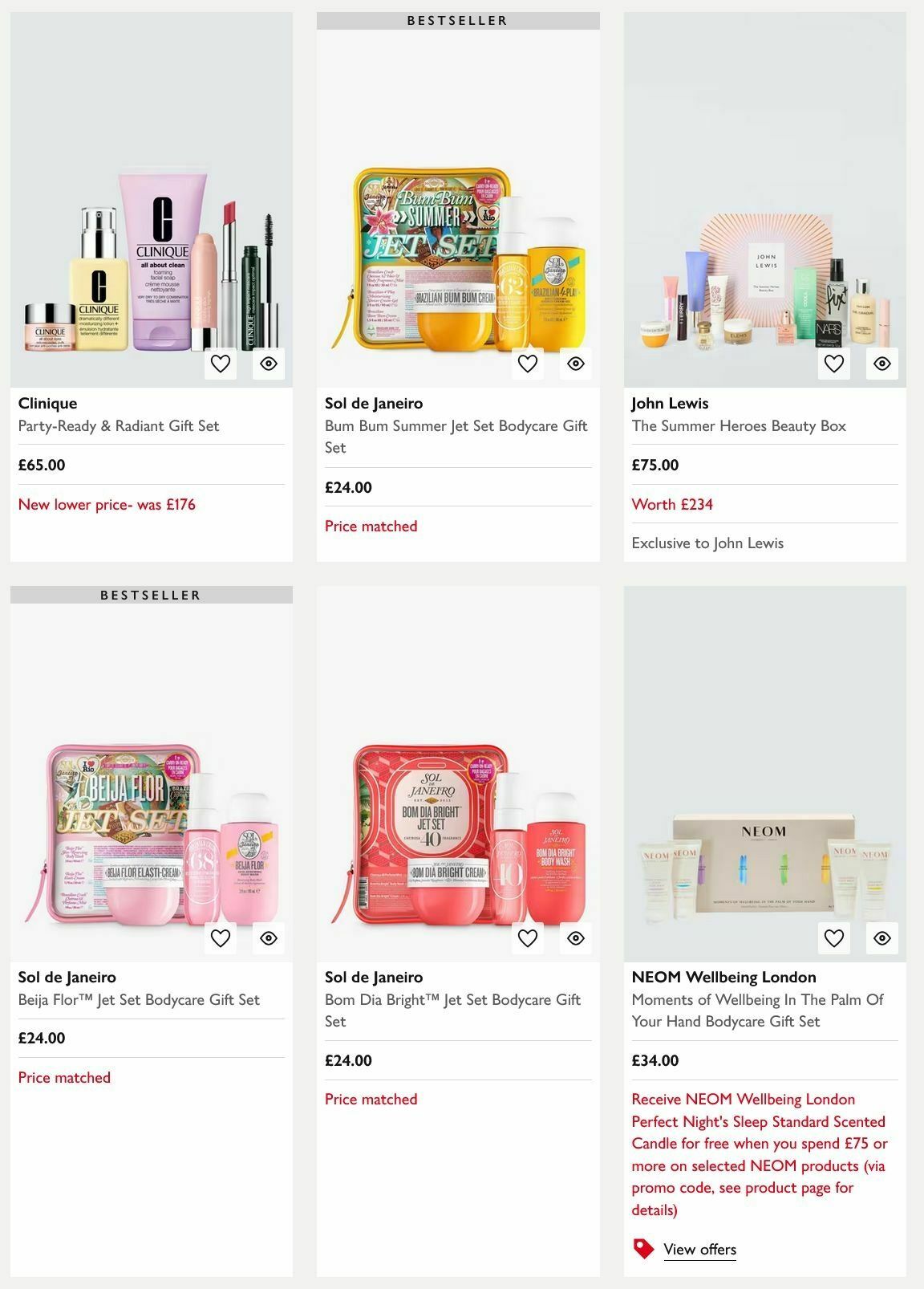 John Lewis Offers from 29 December