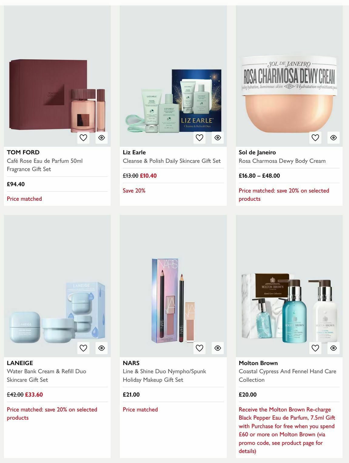 John Lewis Offers from 29 December