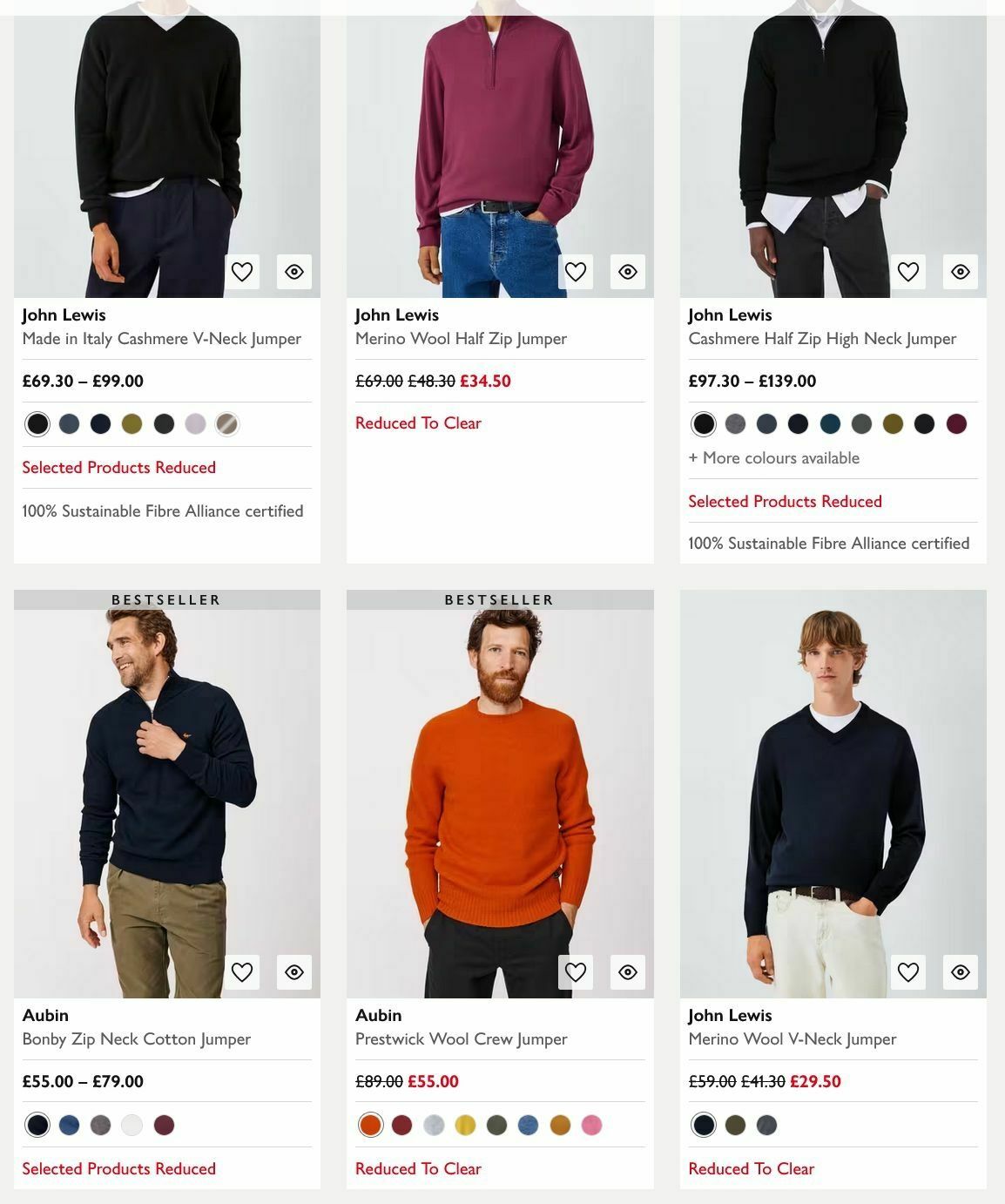 John Lewis Offers from 29 December