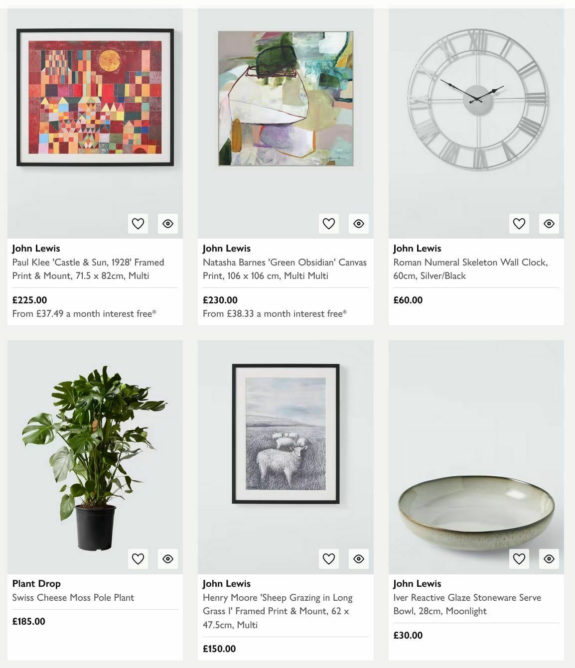 John Lewis Offers from 18 January