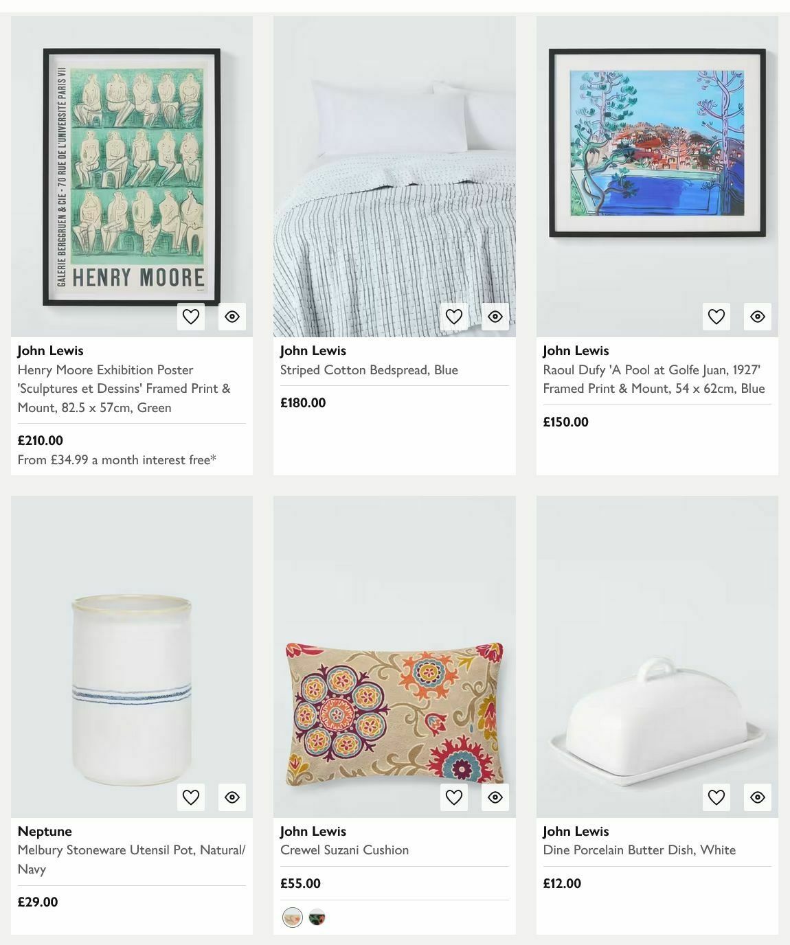 John Lewis Offers from 18 January