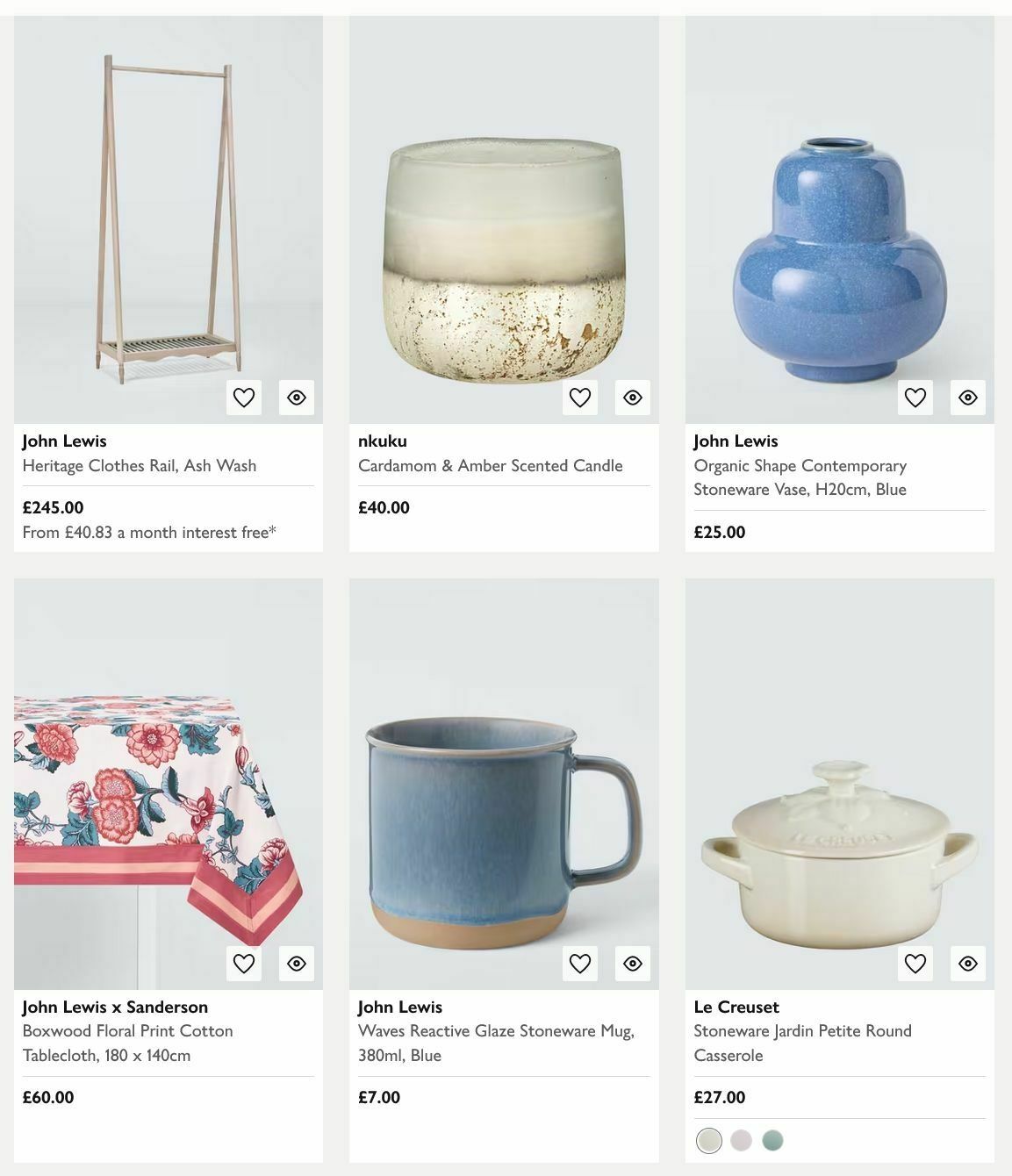 John Lewis Offers from 18 January