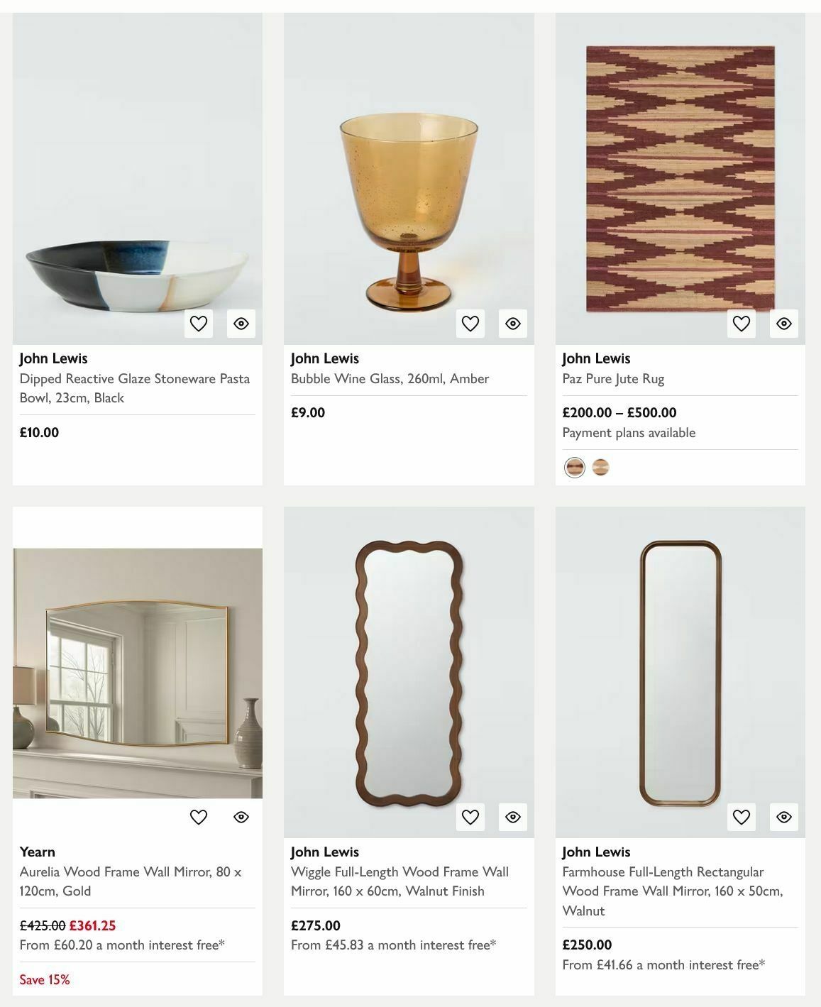 John Lewis Offers from 18 January