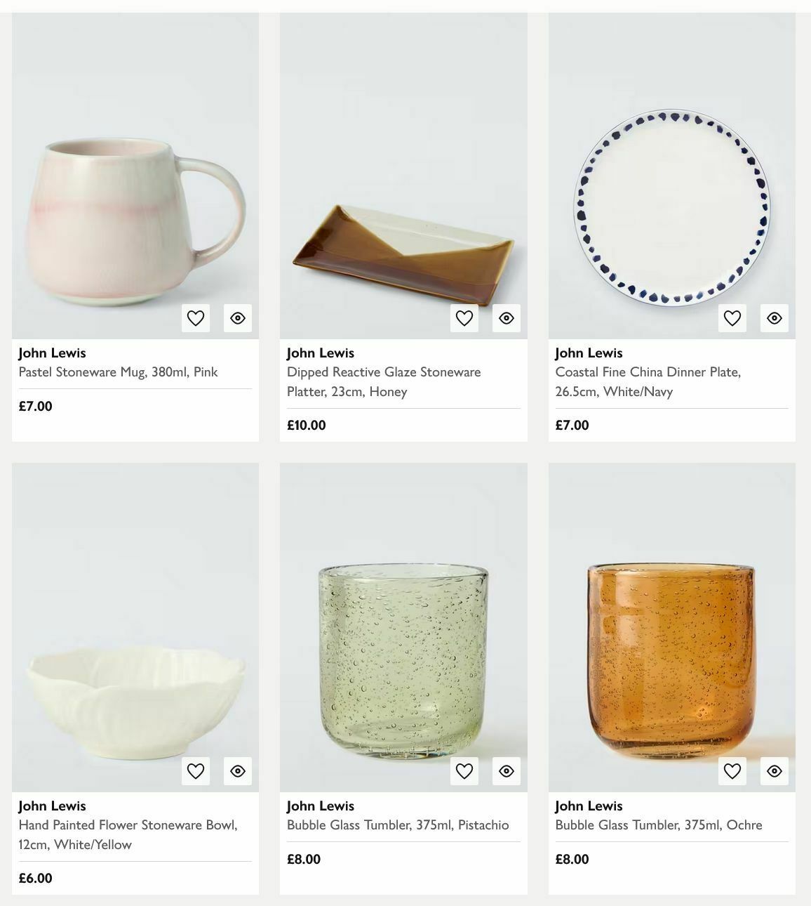 John Lewis Offers from 18 January