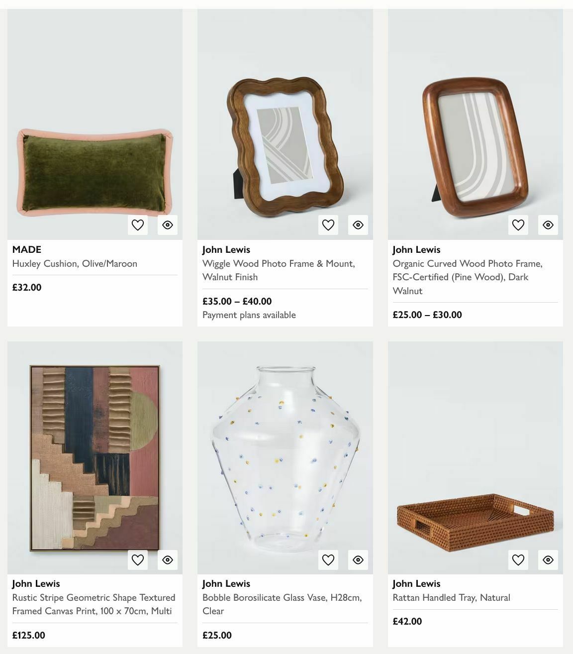 John Lewis Offers from 18 January