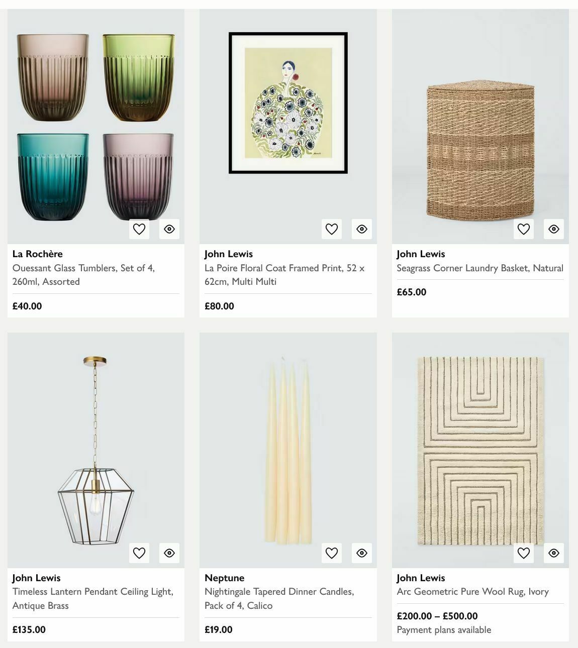 John Lewis Offers from 18 January