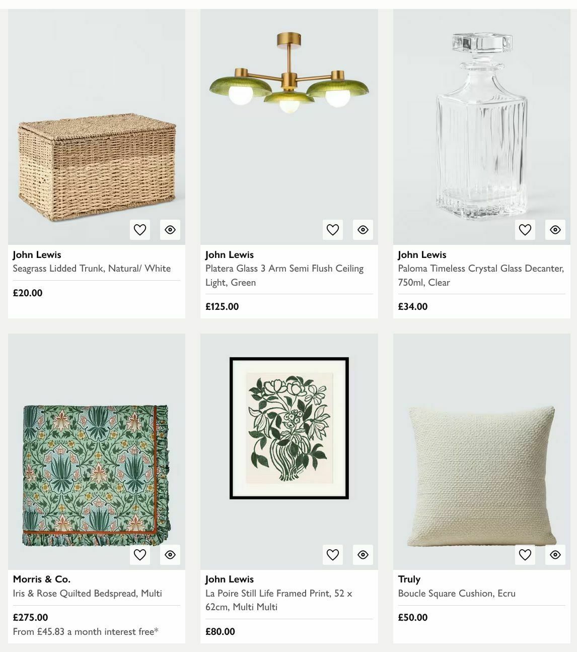 John Lewis Offers from 18 January