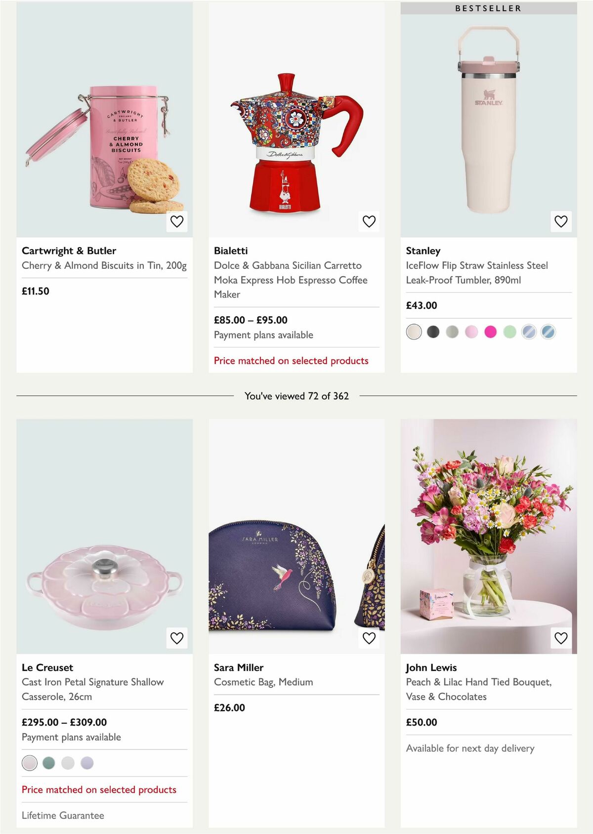 John Lewis Offers from 20 February