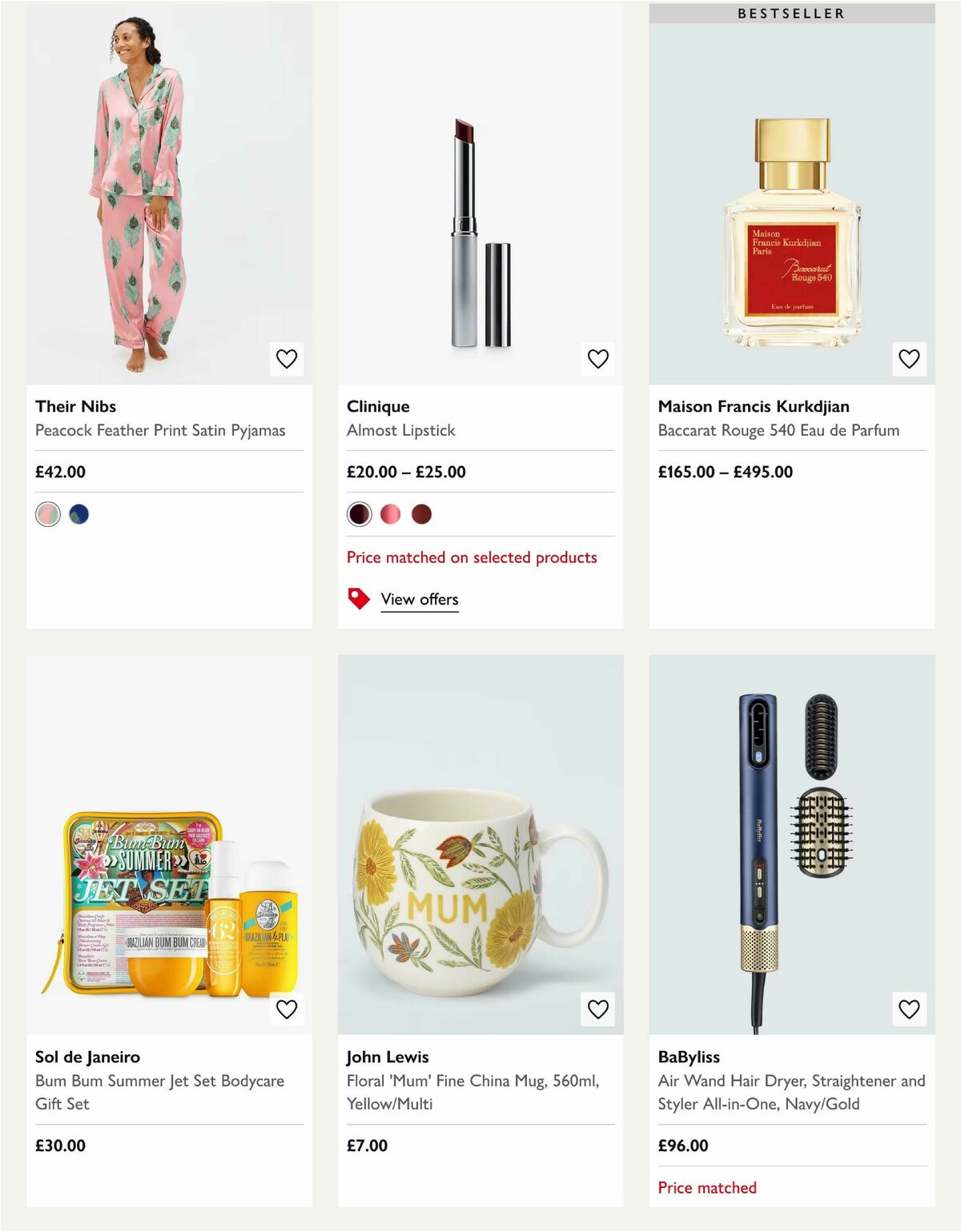 John Lewis Offers from 20 February