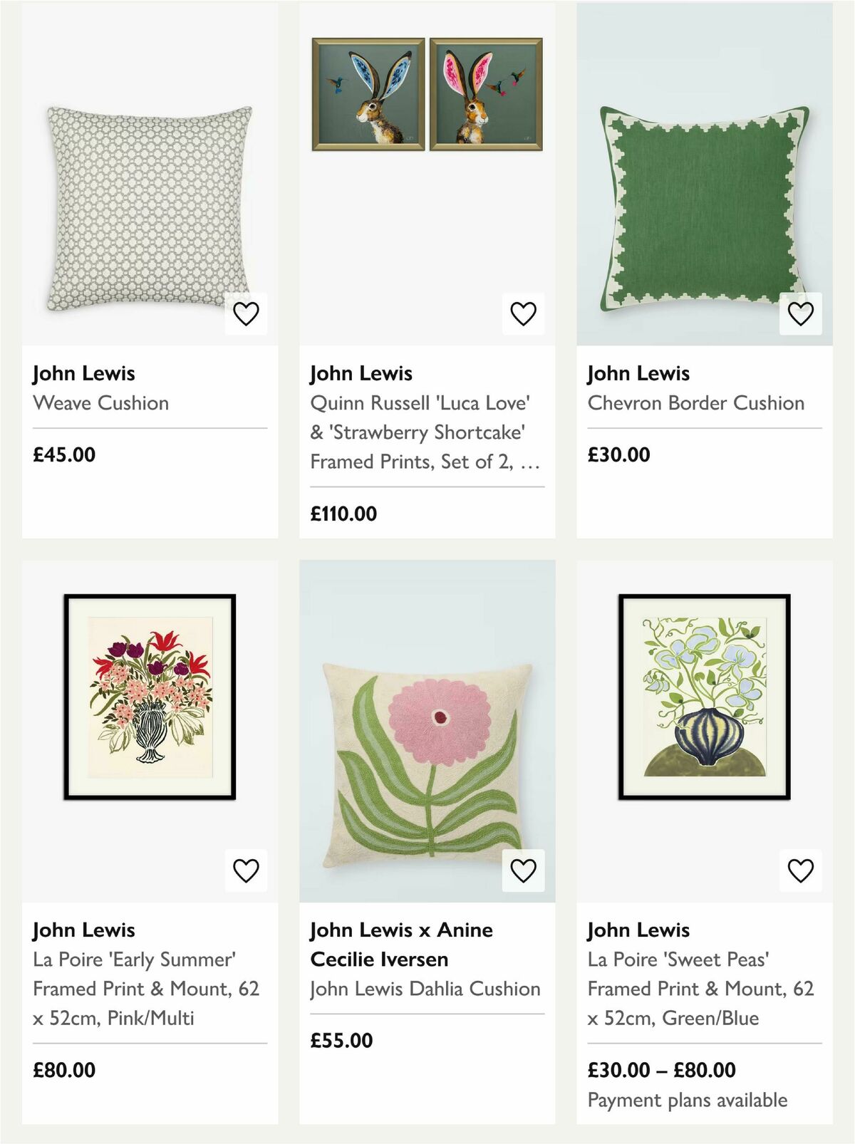John Lewis Offers from 15 March