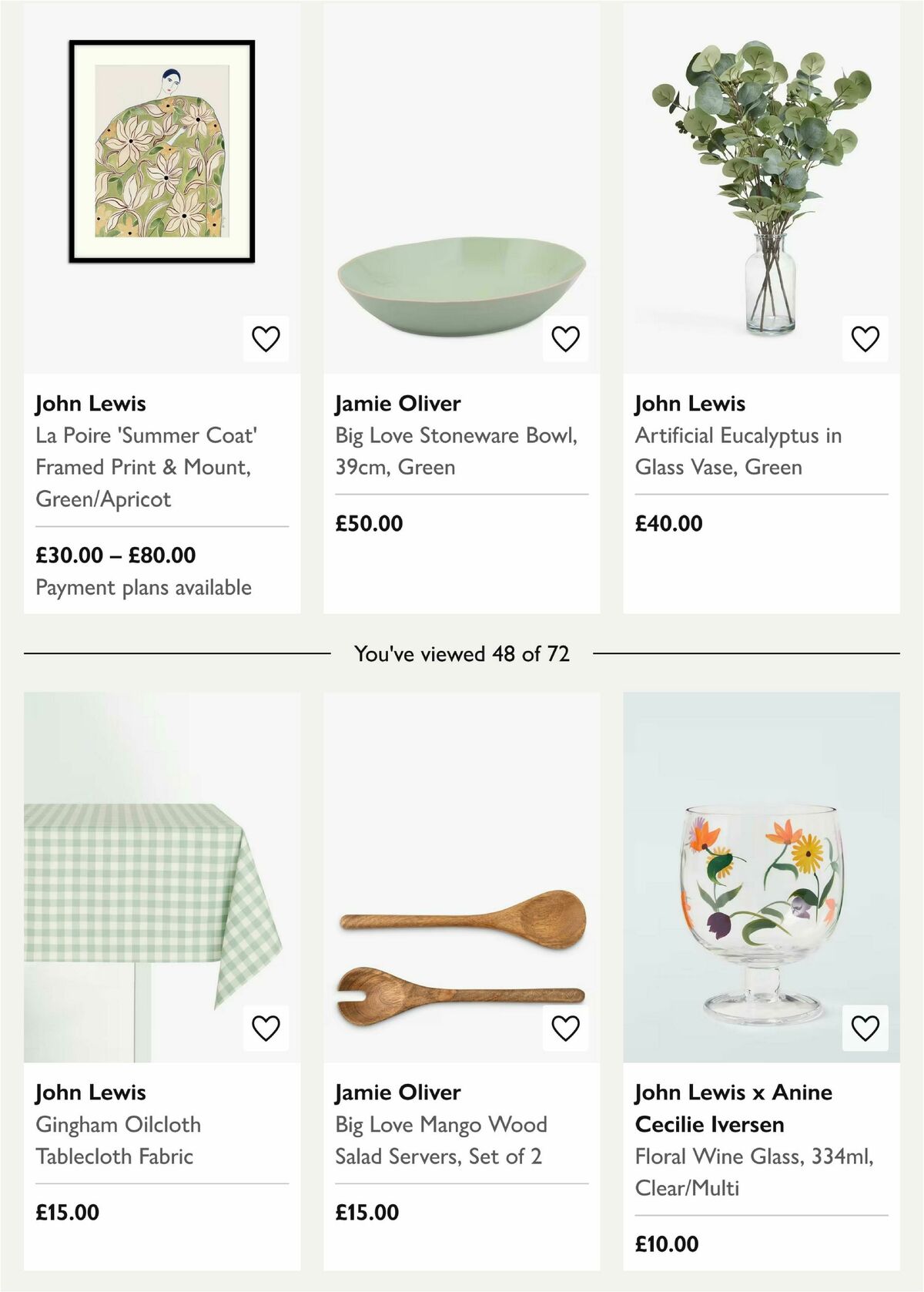 John Lewis Offers from 15 March