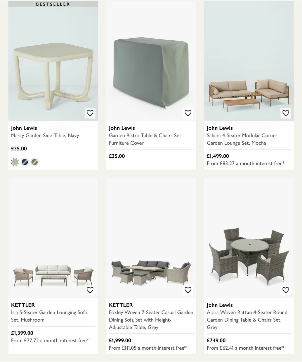 John Lewis Offers from 23 April