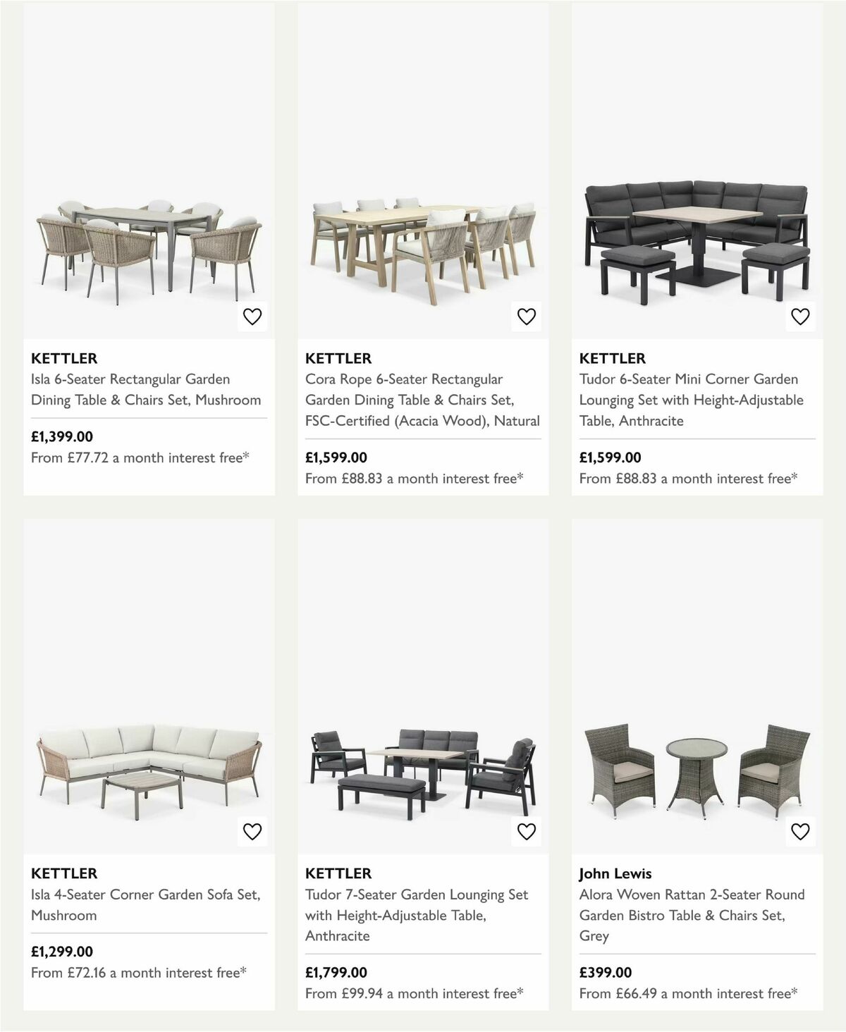 John Lewis Offers from 23 April