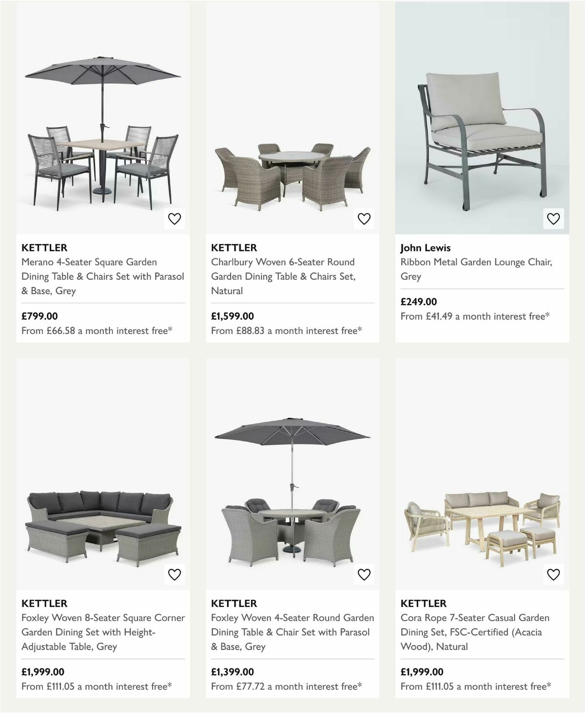 John Lewis Offers from 23 April