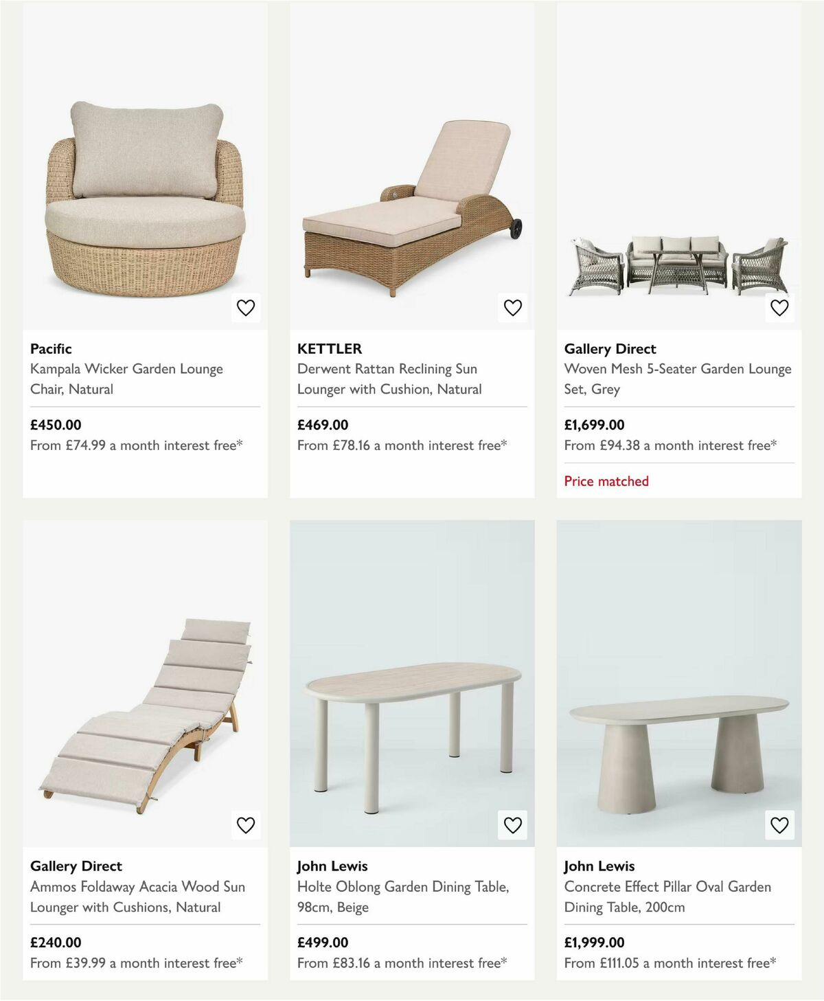 John Lewis Offers from 23 April