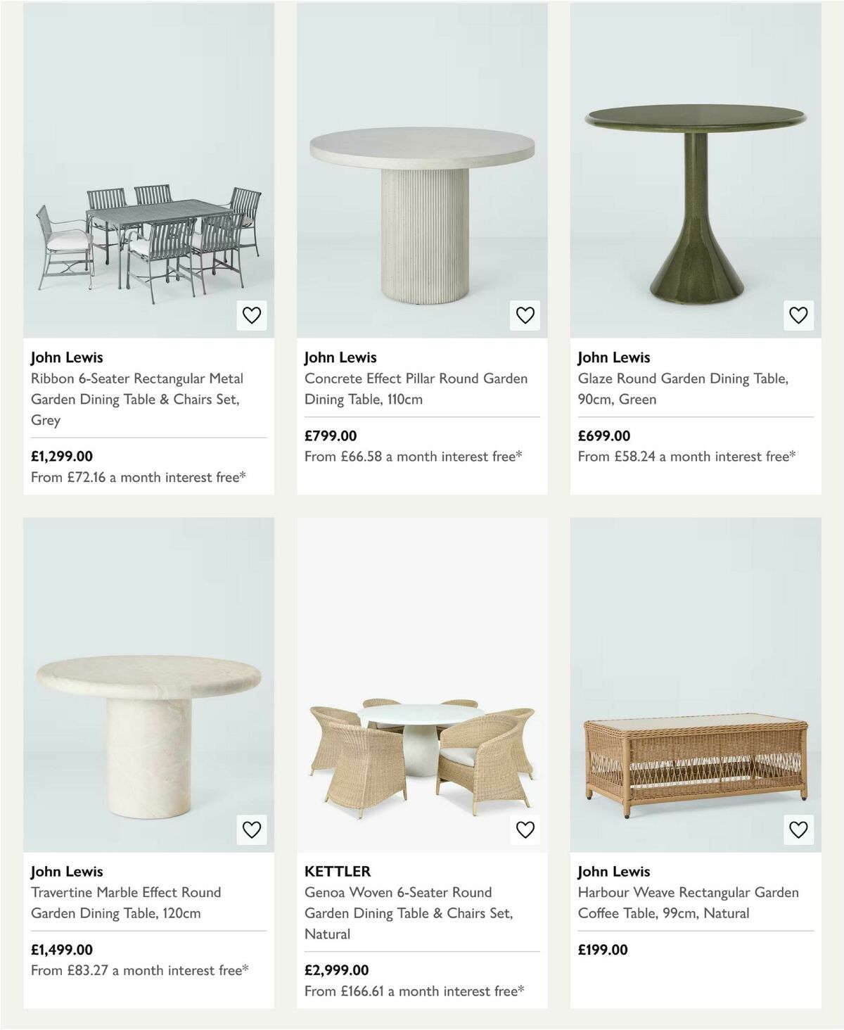 John Lewis Offers from 23 April