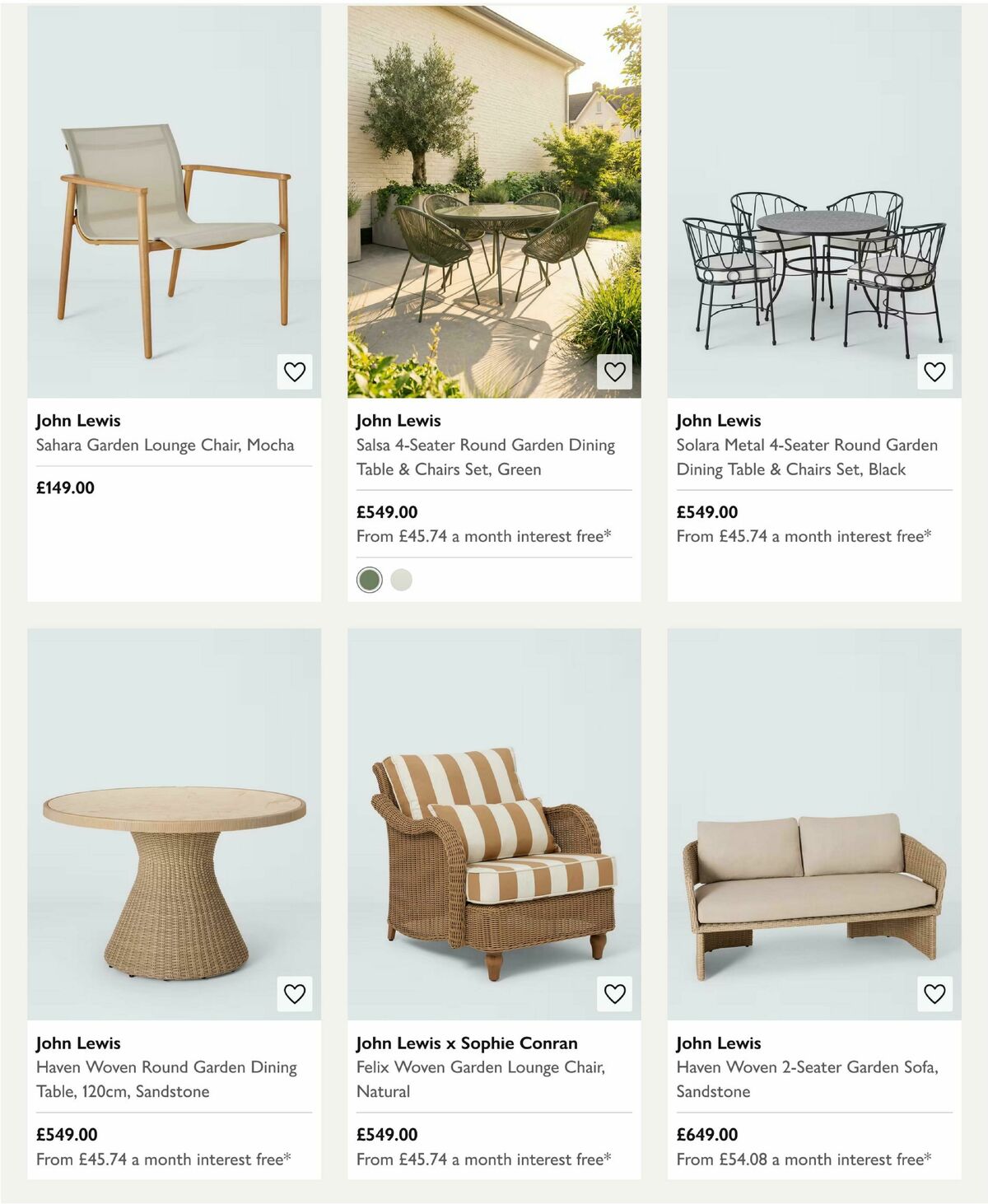 John Lewis Offers from 23 April