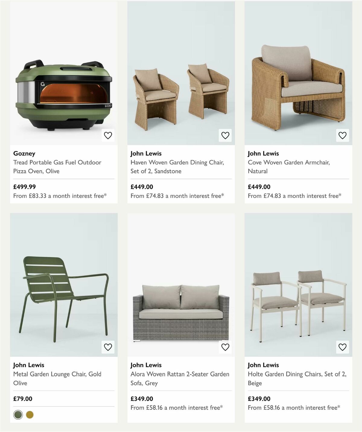 John Lewis Offers from 23 April