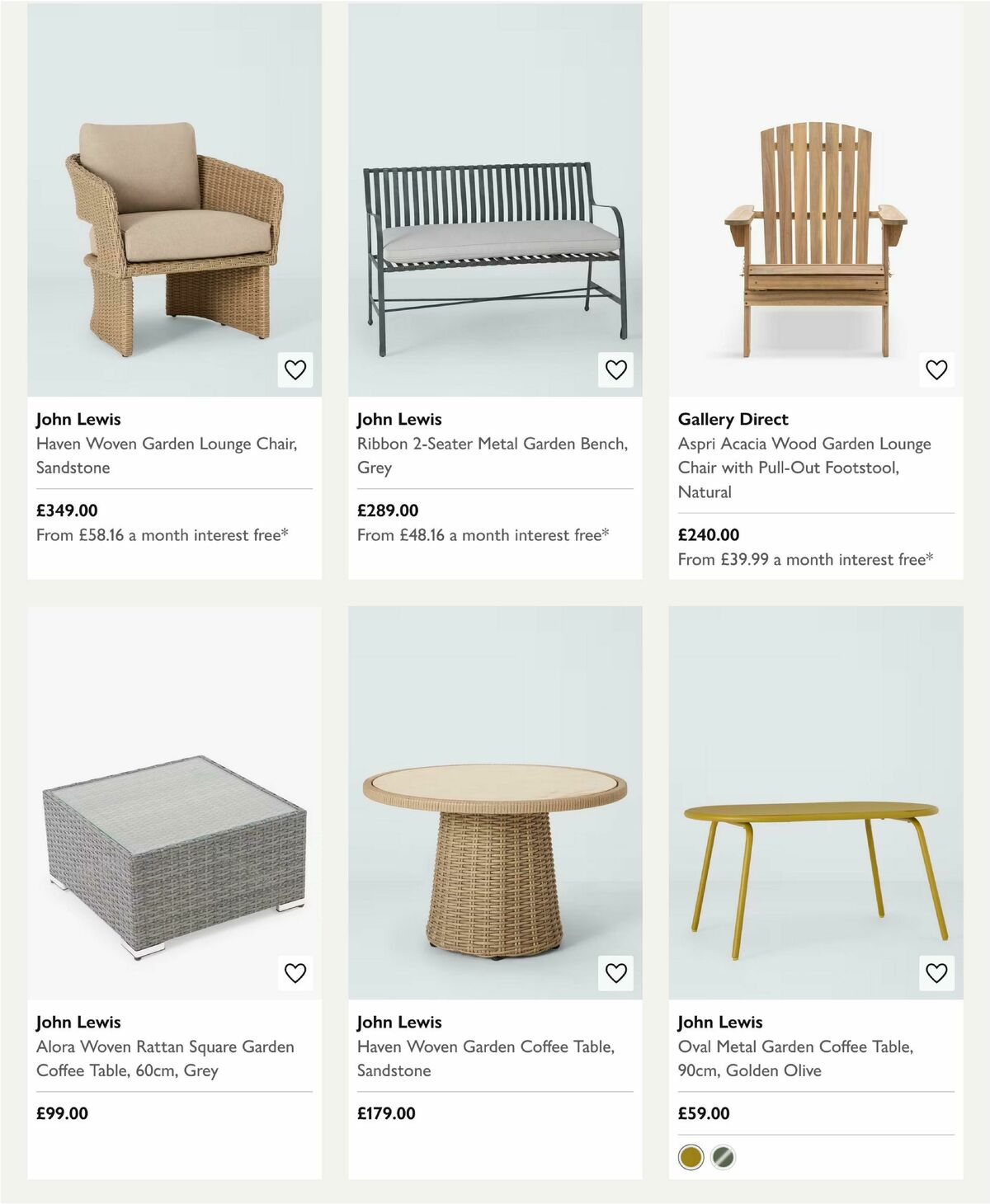 John Lewis Offers from 23 April