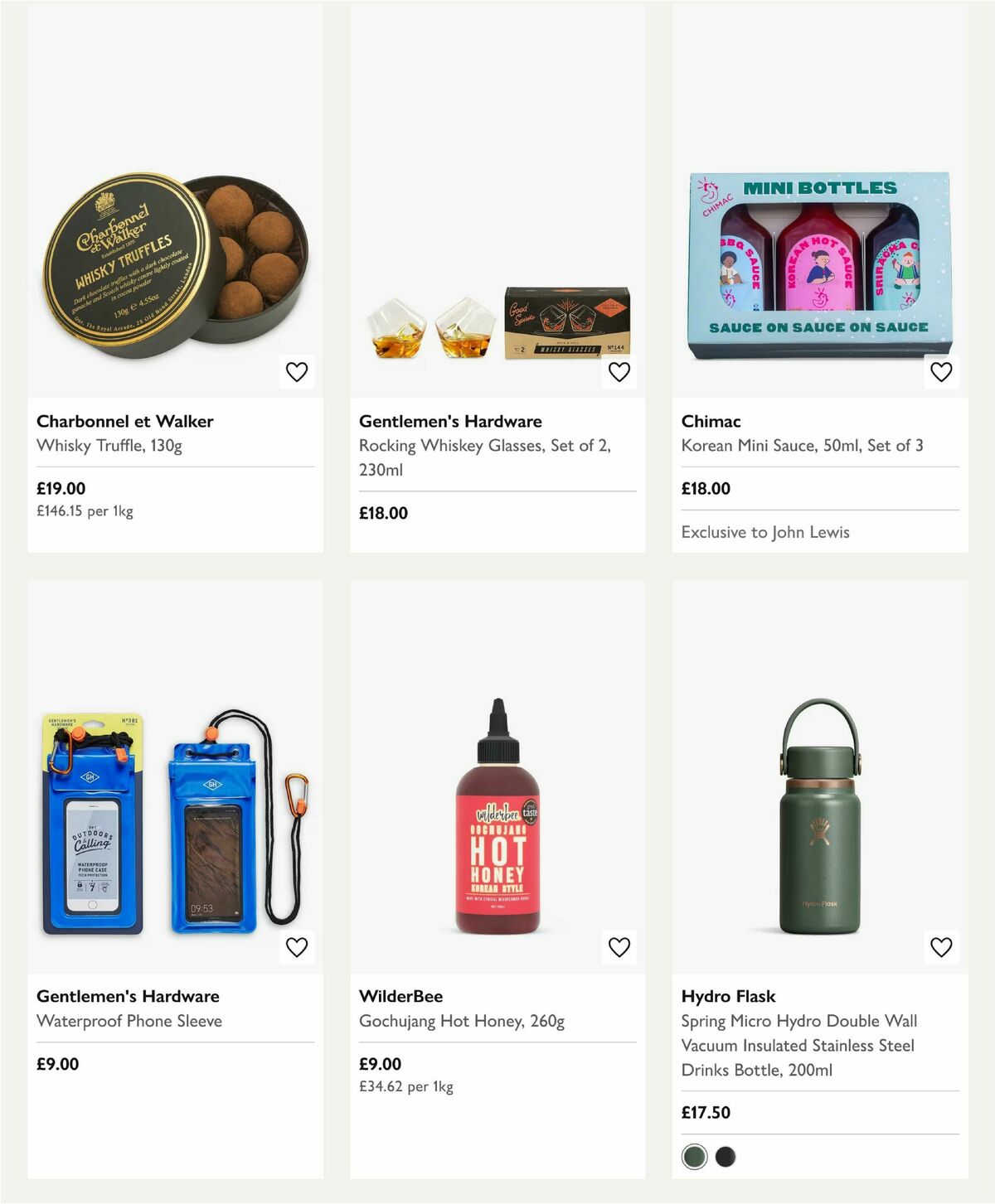 John Lewis Father's Day Offers from 29 May