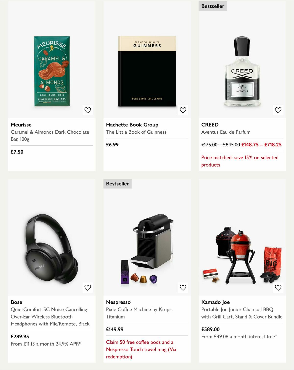 John Lewis Father's Day Offers from 29 May