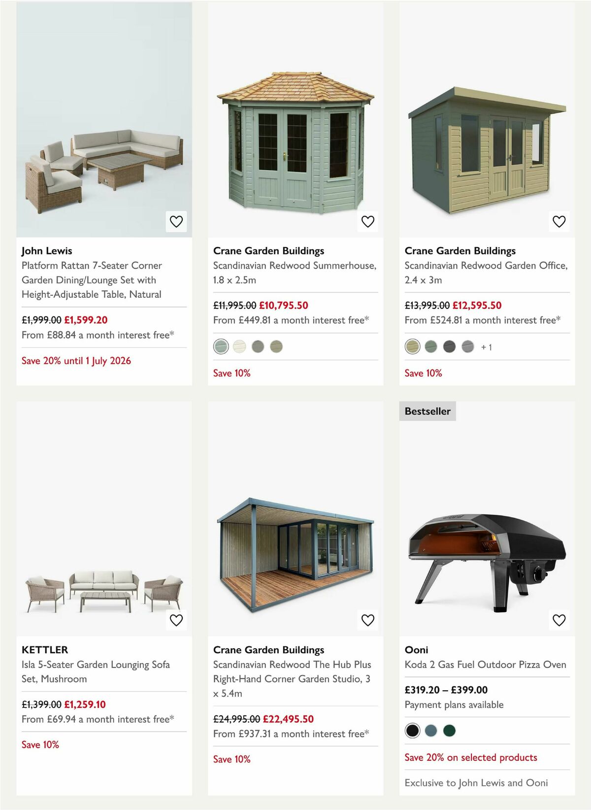 John Lewis Offers from 17 June