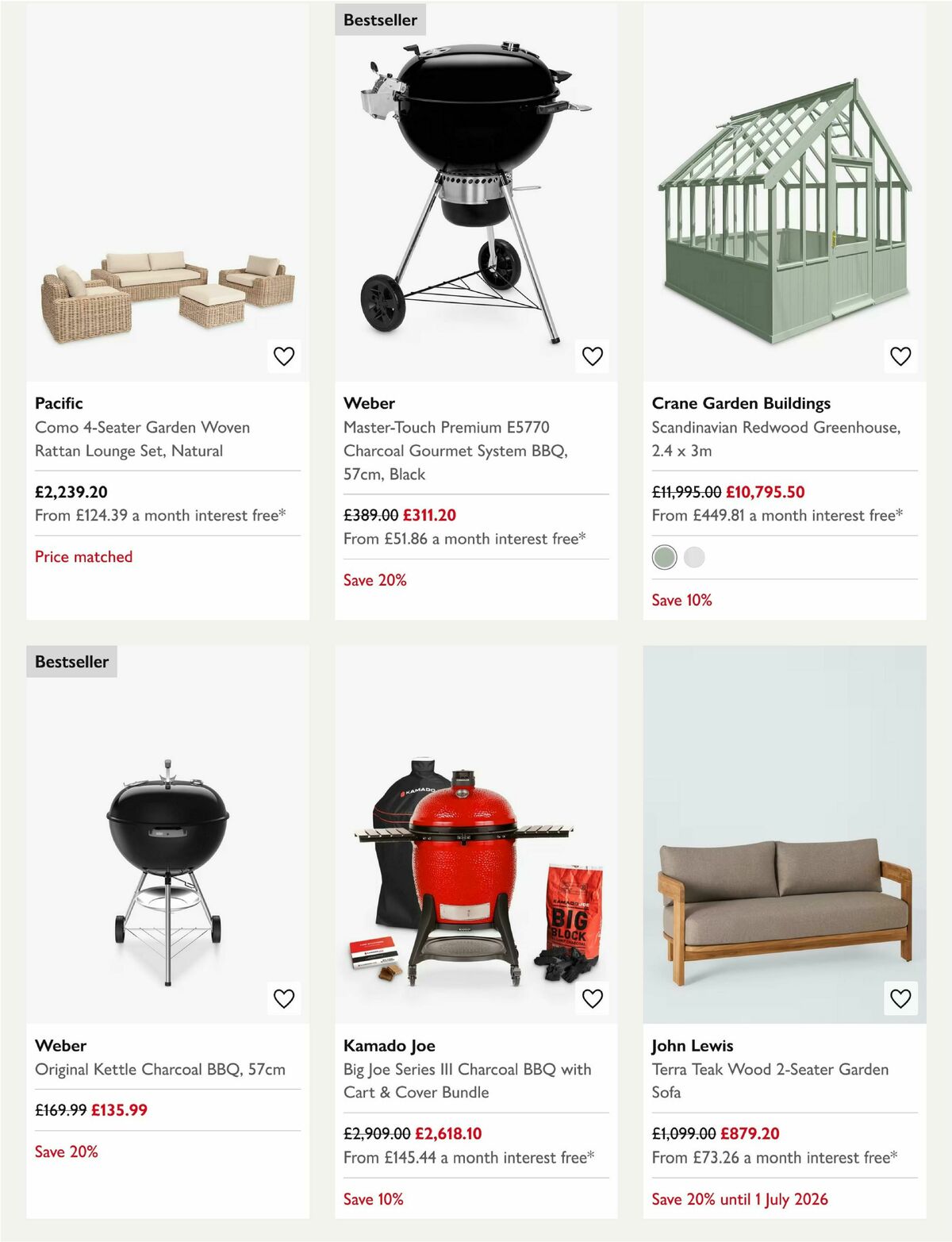 John Lewis Offers from 17 June