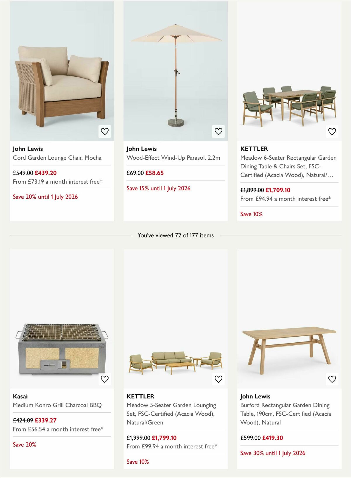 John Lewis Offers from 17 June