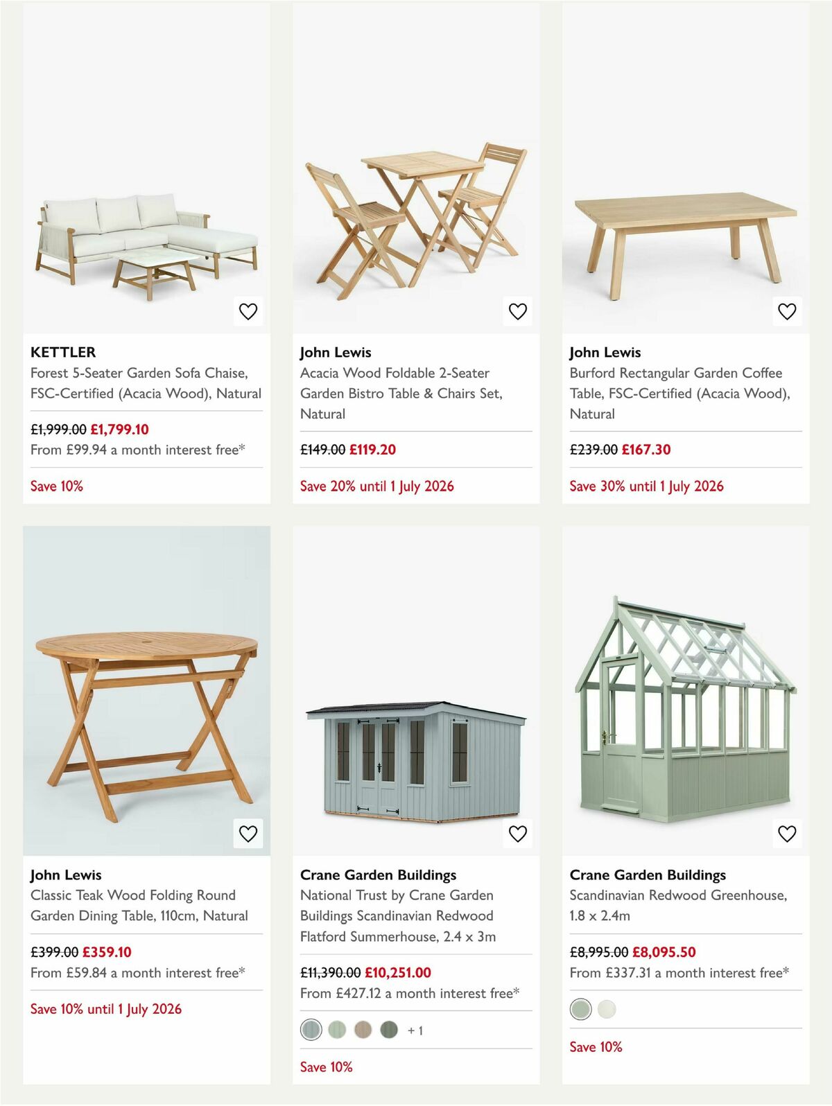 John Lewis Offers from 17 June