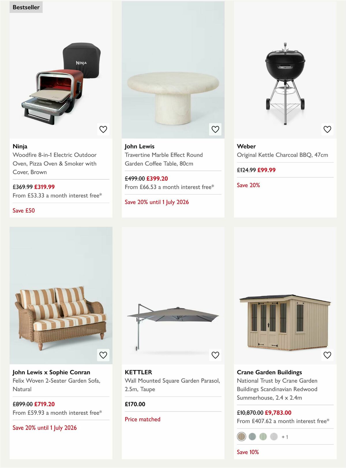 John Lewis Offers from 17 June