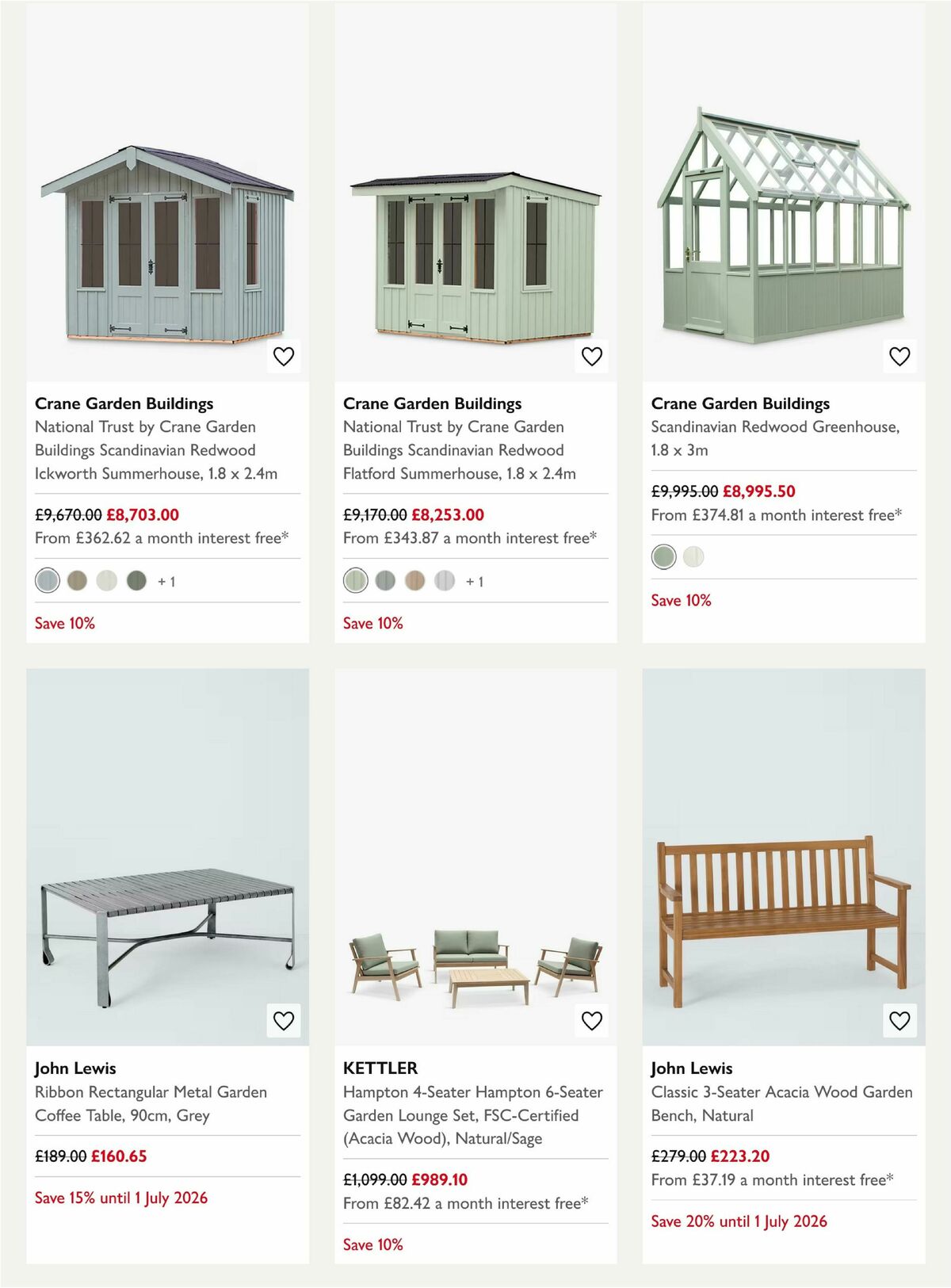 John Lewis Offers from 17 June