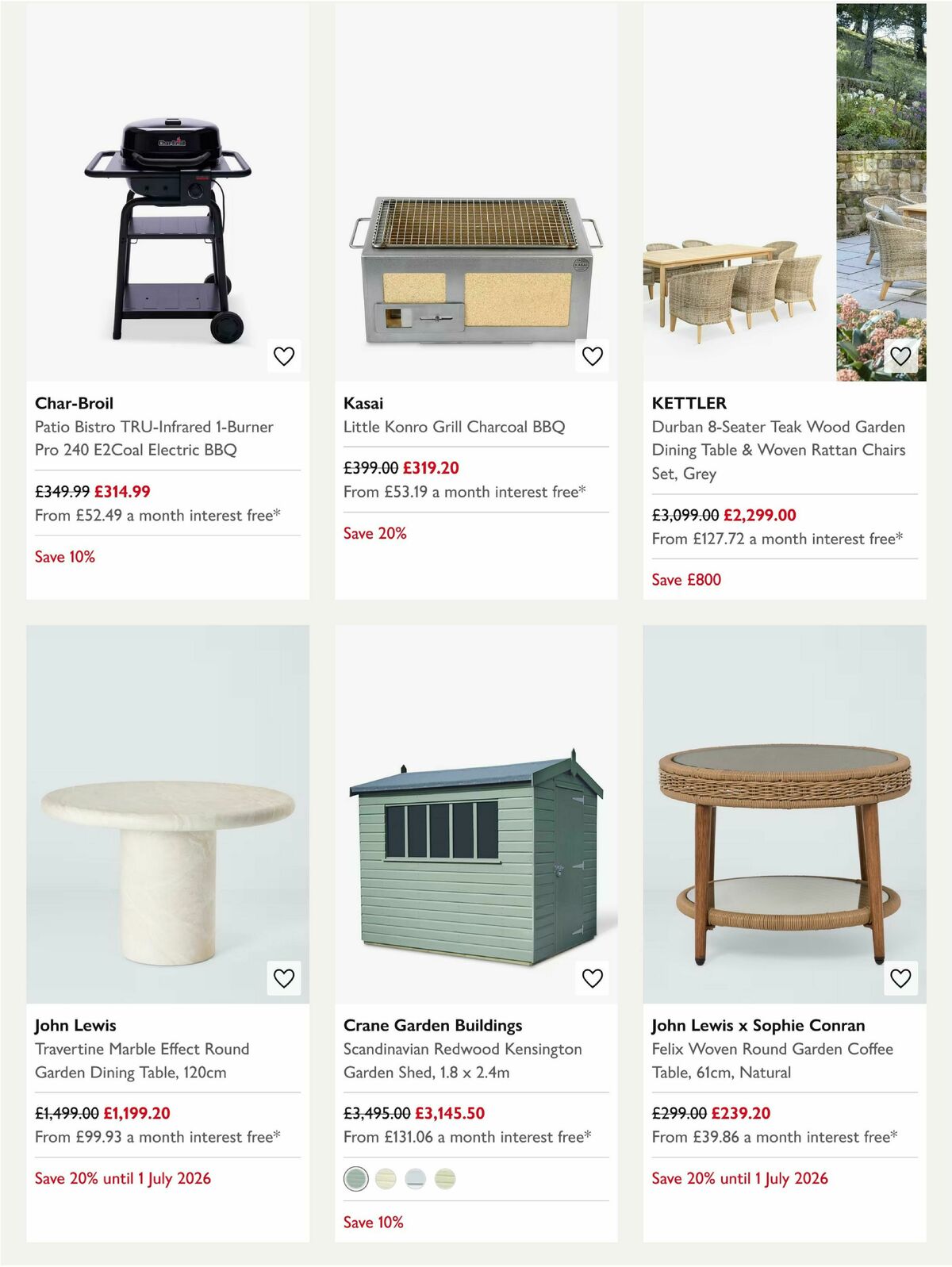John Lewis Offers from 17 June